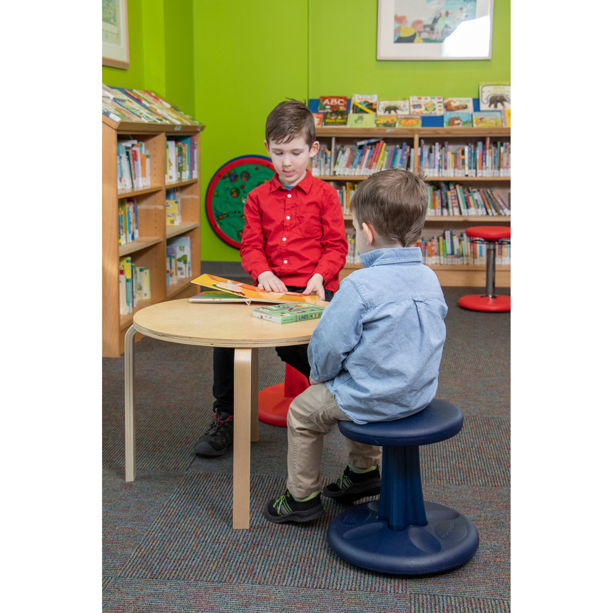 Kids Wobble Chair 14", Yellow