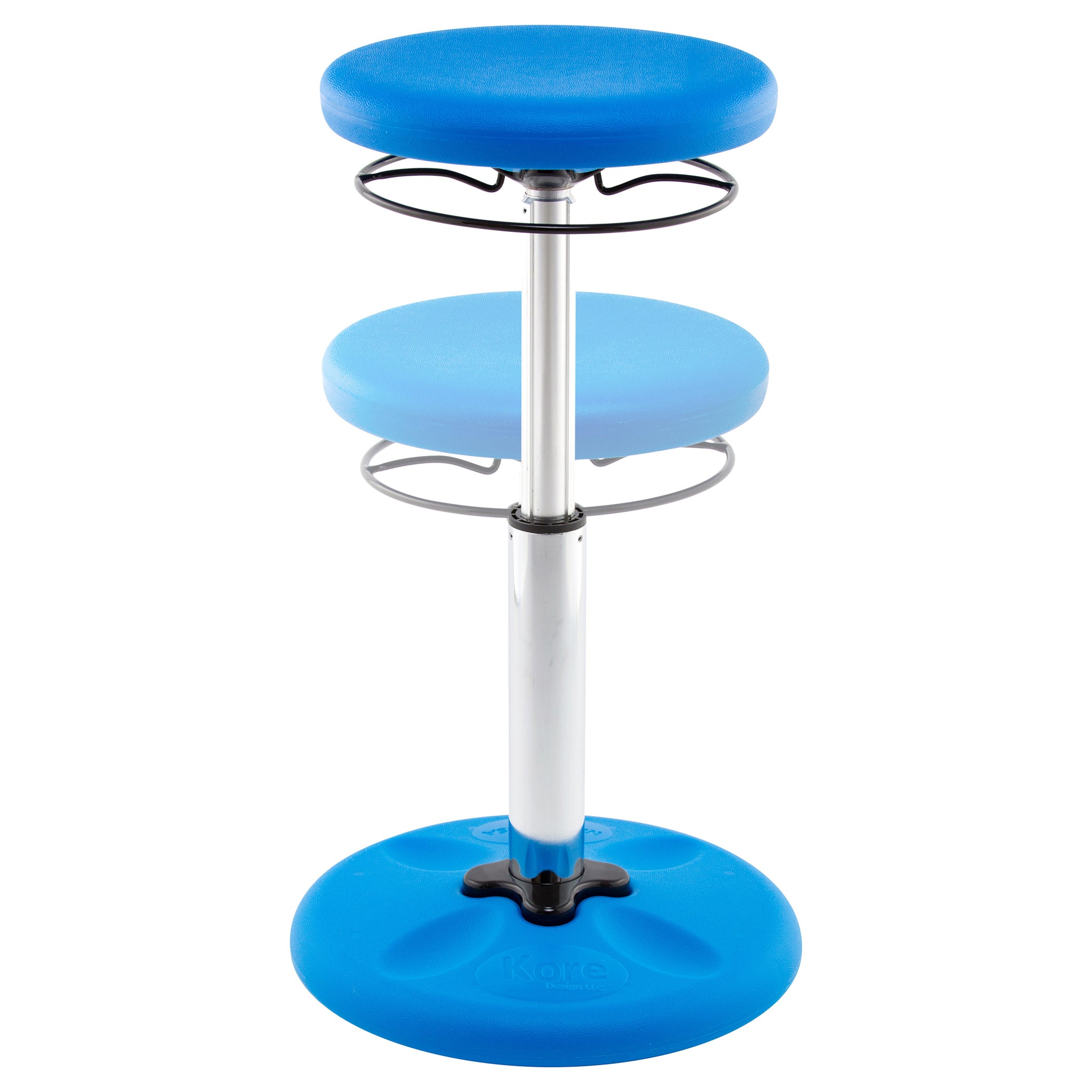 Kids Adjustable Tall Wobble Chair 16.5-24", Blue