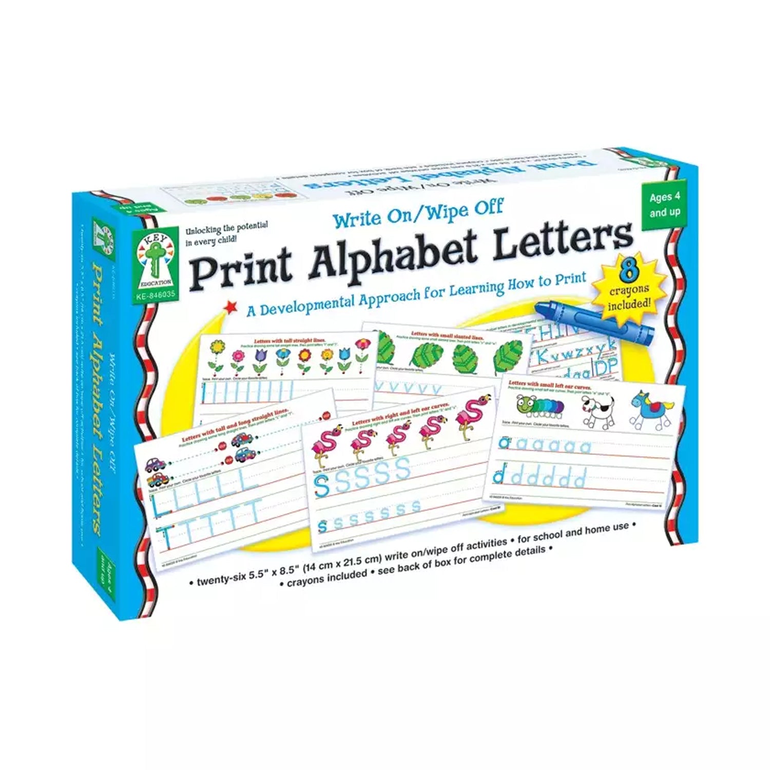 Print Alphabet Letters Manipulative, Grade PK-1