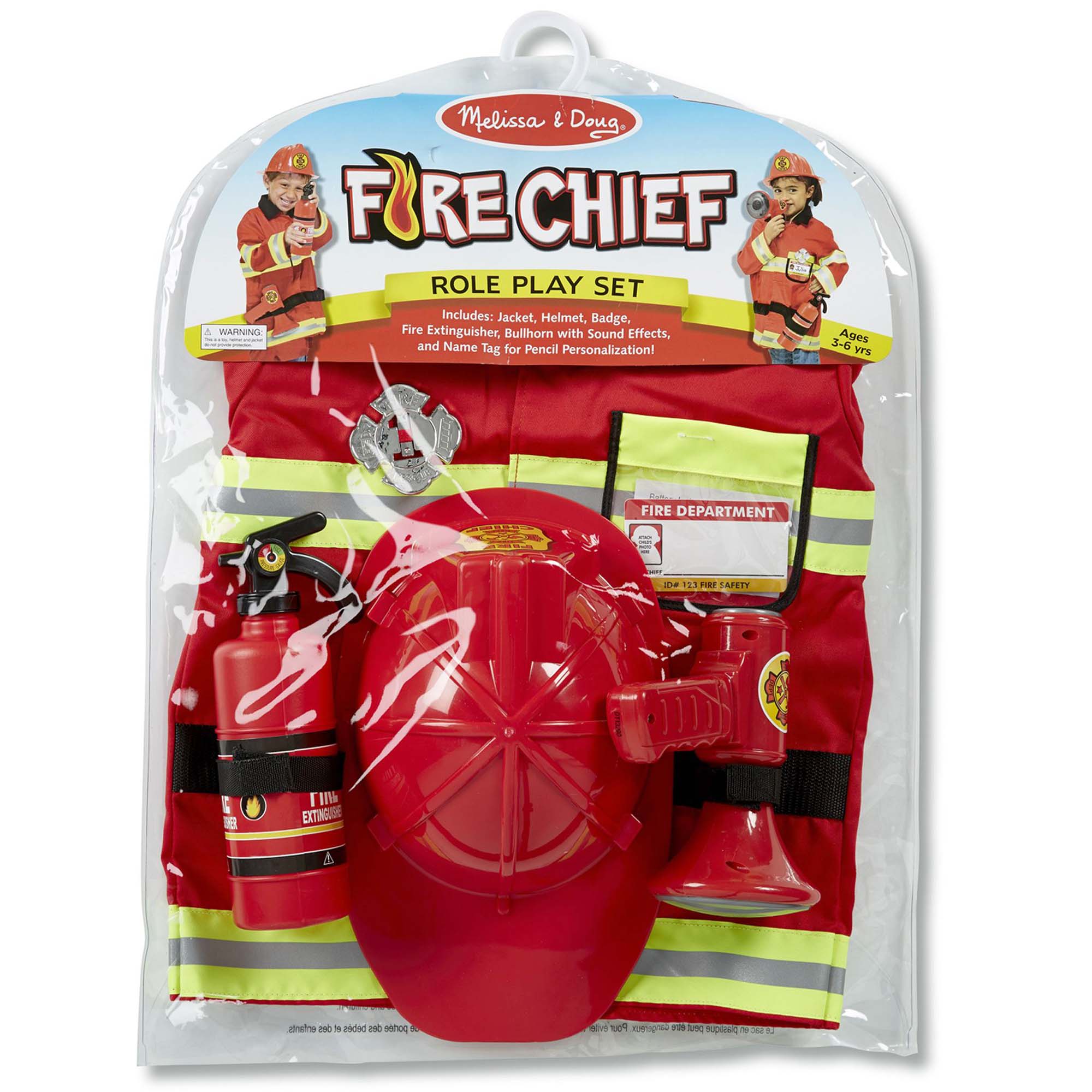 Fire Chief Role Play Set