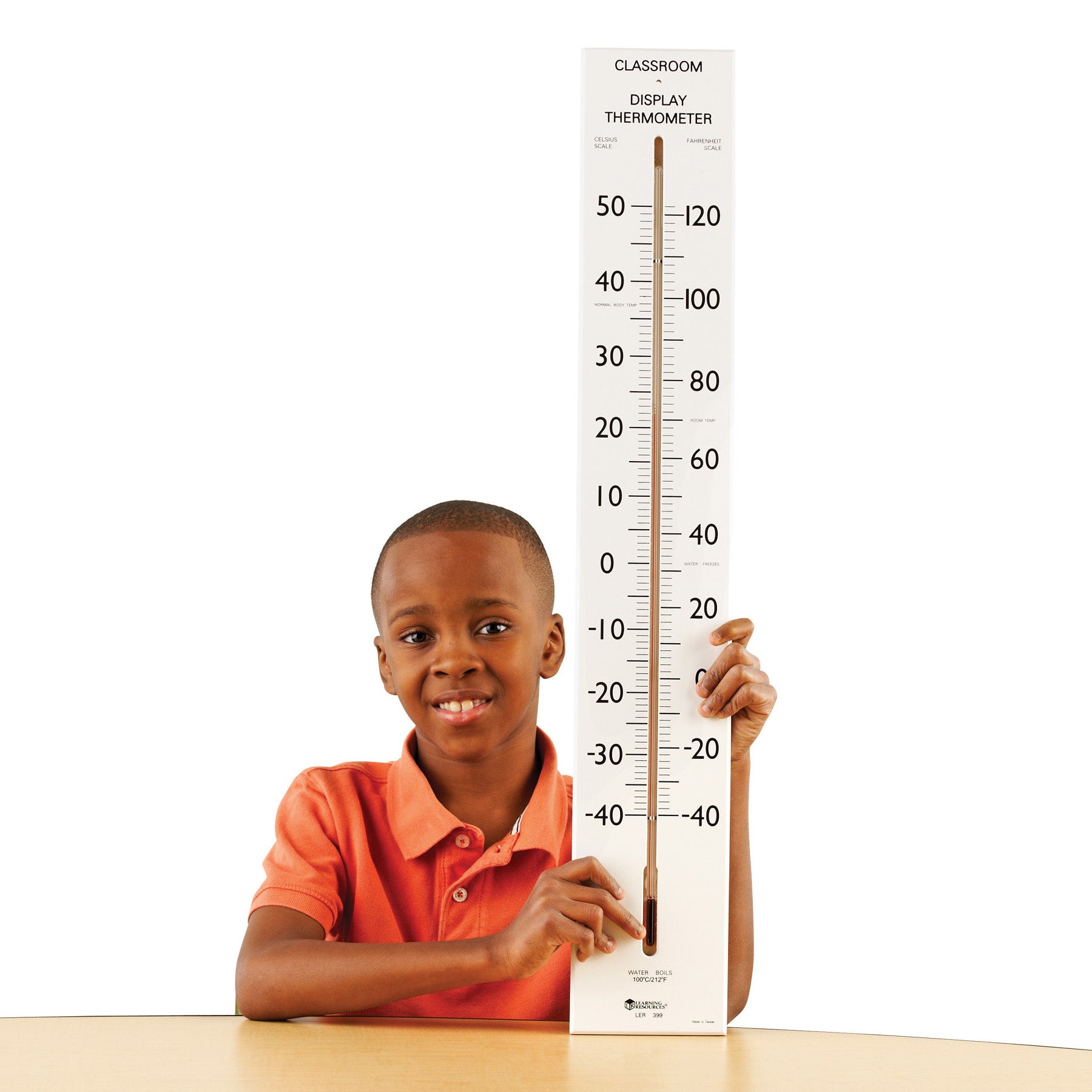 Giant Classroom Thermometer 30"H - A1 School Supplies