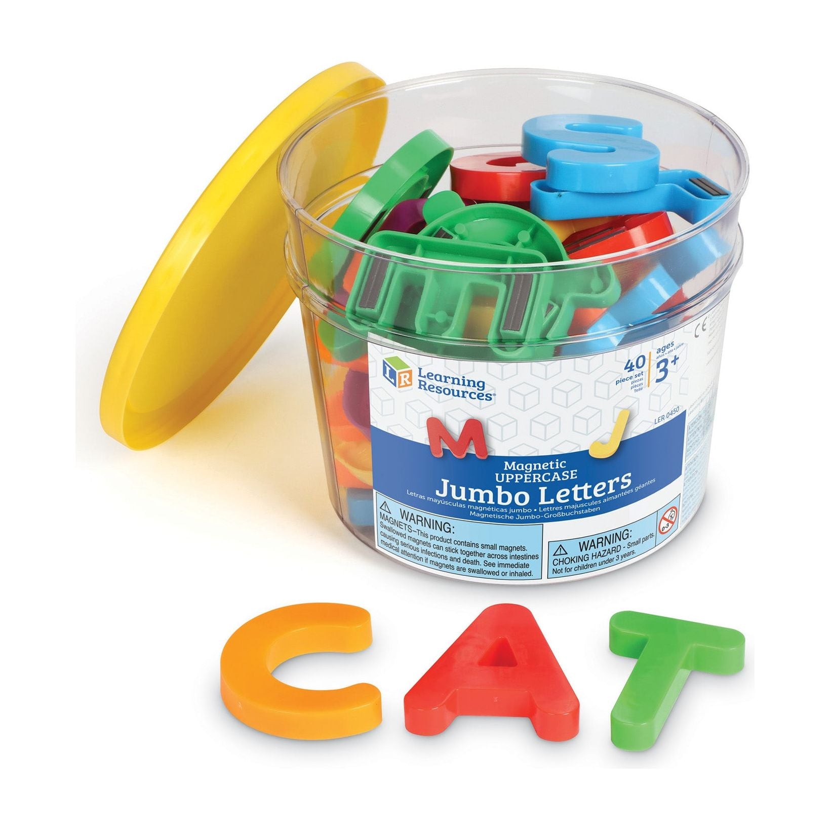 Jumbo Magnetic Letters and Numbers, Uppercase Letters