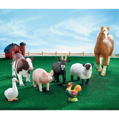 Jumbo Farm Animals, Set of 7 - A1 School Supplies