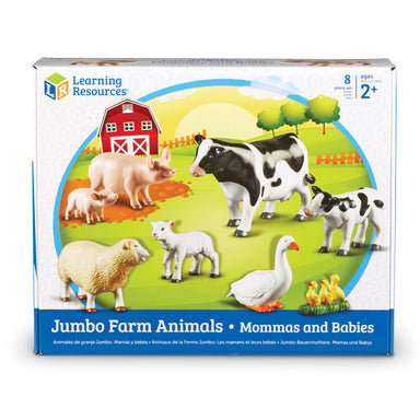 Jumbo Farm Animals: Mommas And Babies - A1 School Supplies