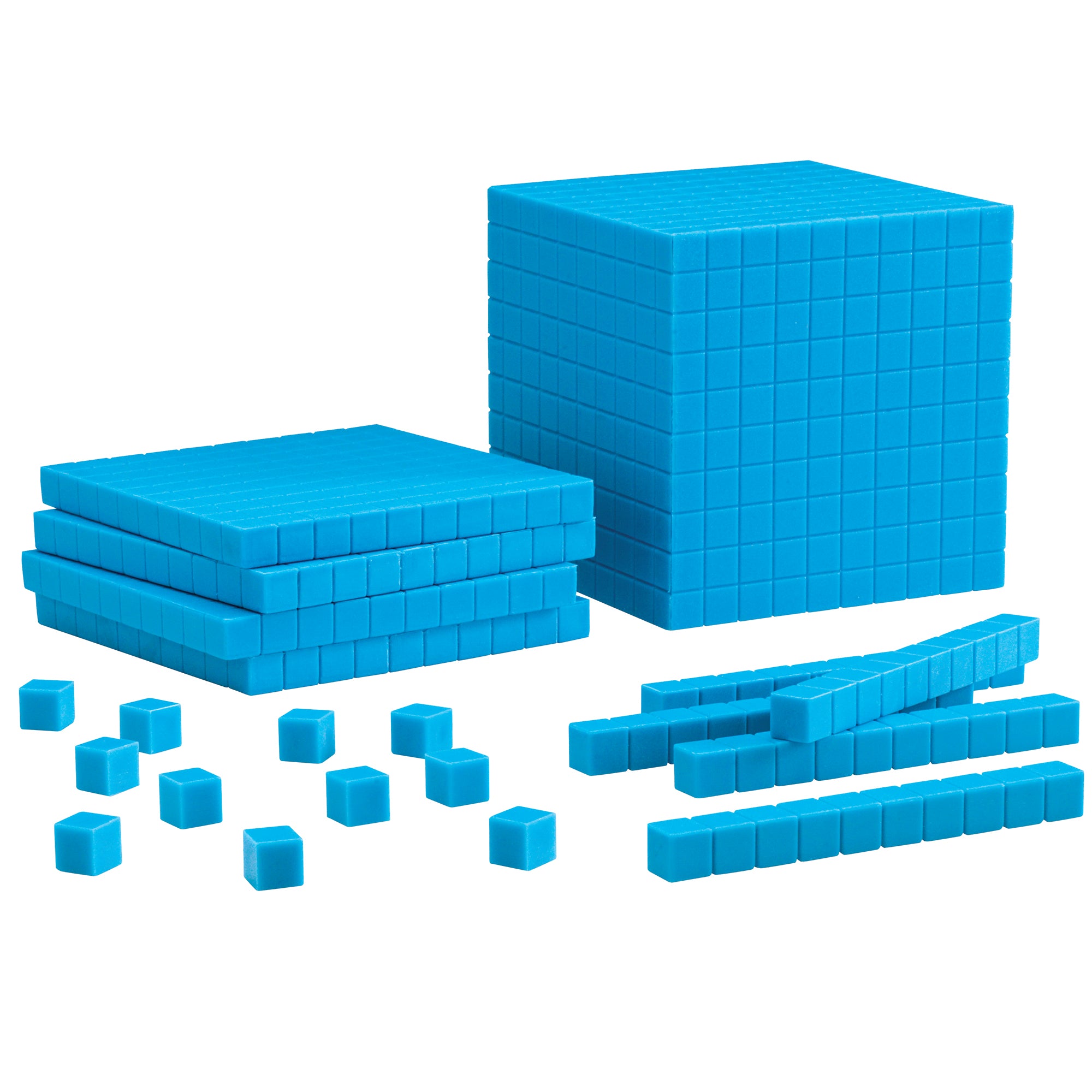 Blue Plastic Base Ten Starter Set