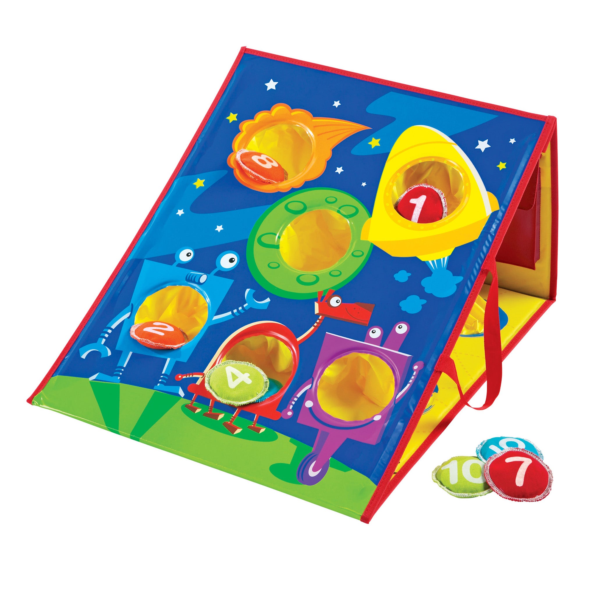 Smart Toss™ Colors, Shapes & Numbers Bean Bag Tossing Game