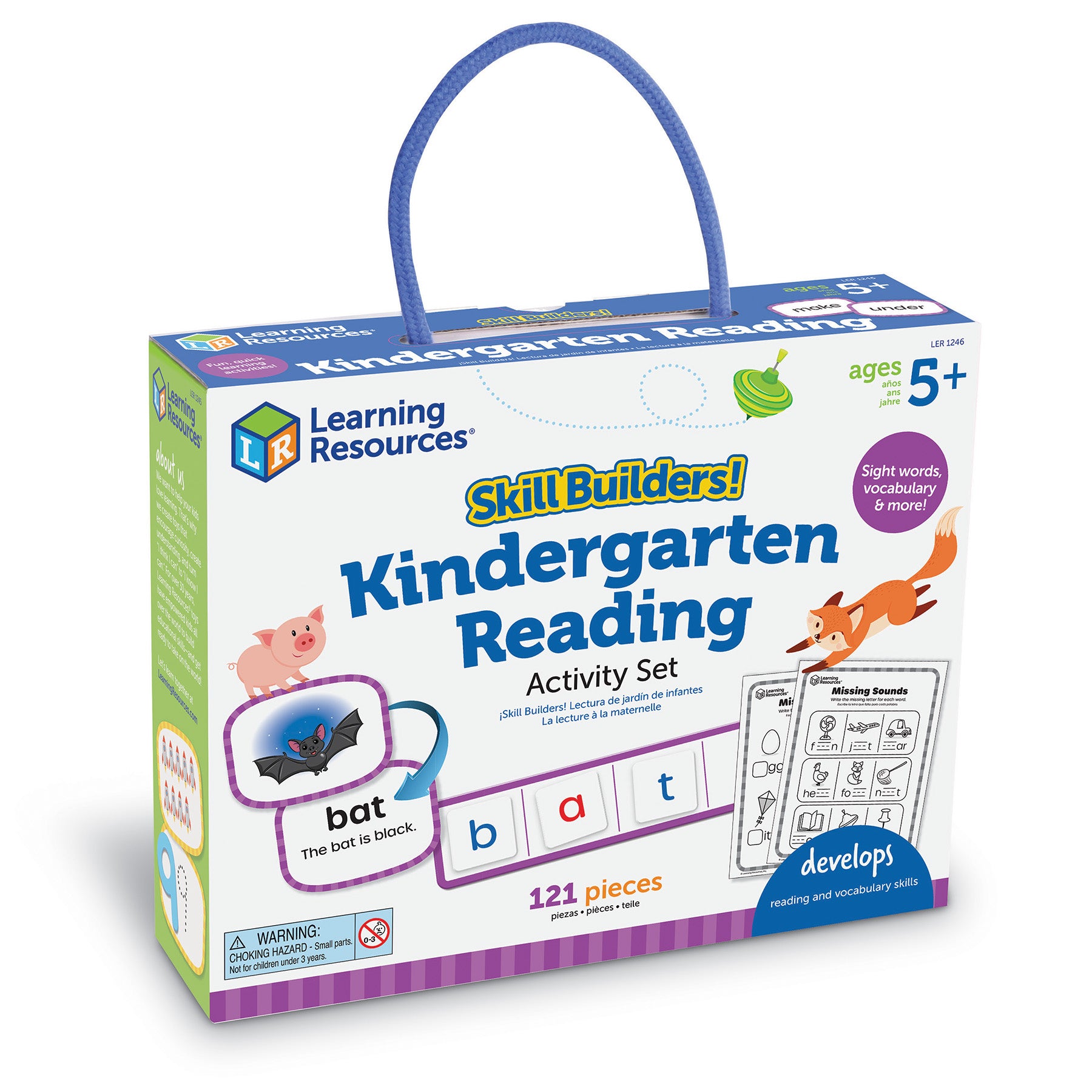 Skill Builders! Kindergarten Reading - A1 School Supplies