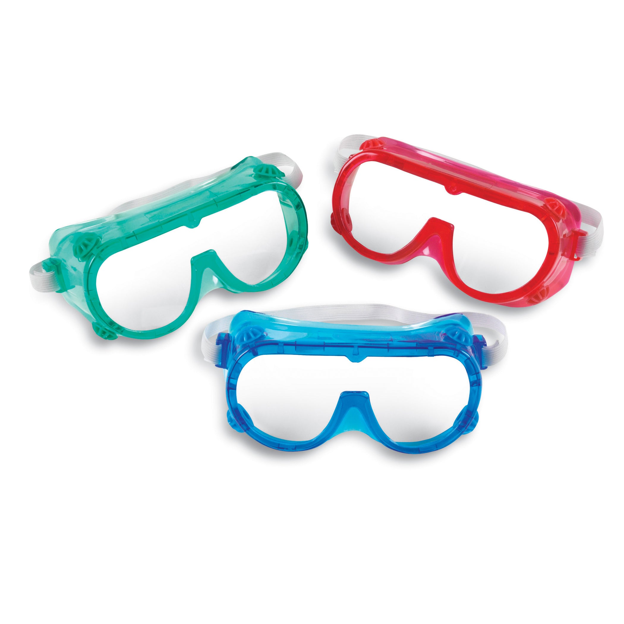 Colored Safety Goggles, 6 Per Pack - A1 School Supplies