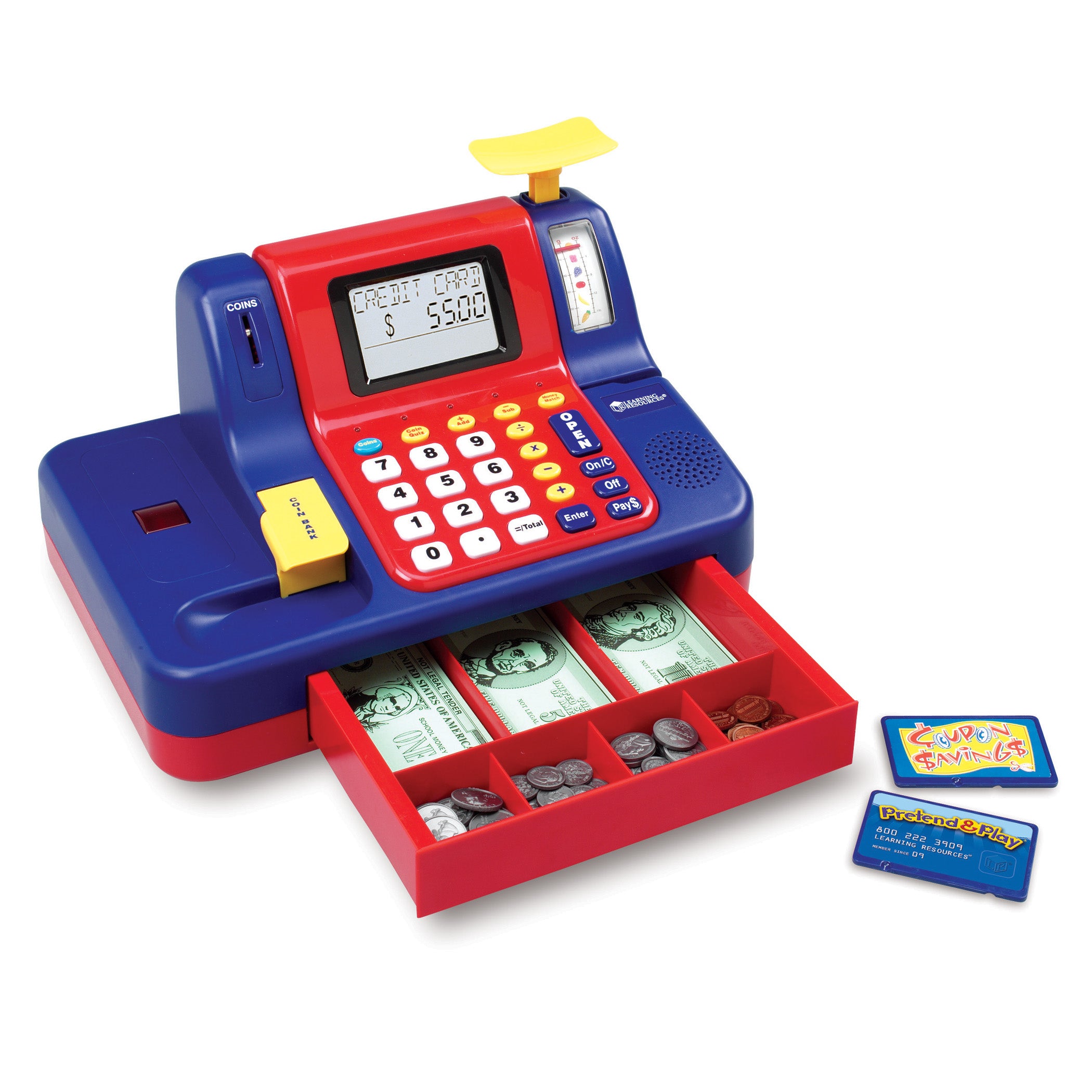 Pretend & Play® Teaching Cash Register