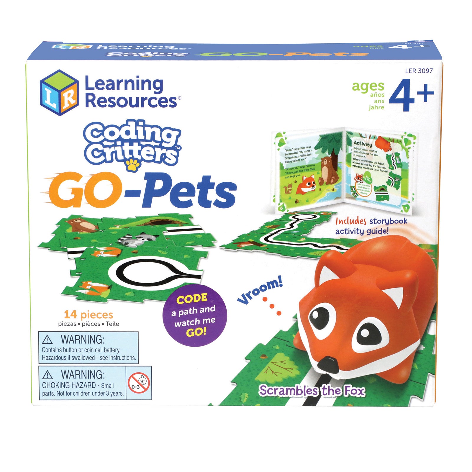 Coding Critters™ Go-Pets, Scrambles the Fox