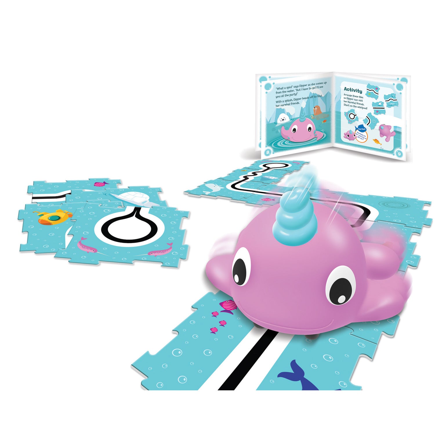 Coding Critters™ Go-Pets, Dipper the Narwhal - A1 School Supplies