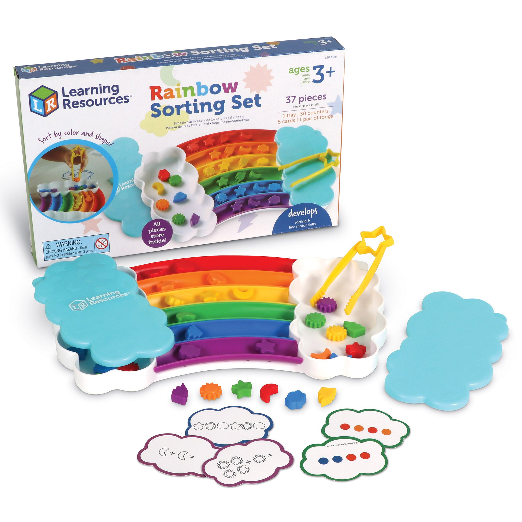 Rainbow Sorting Trays