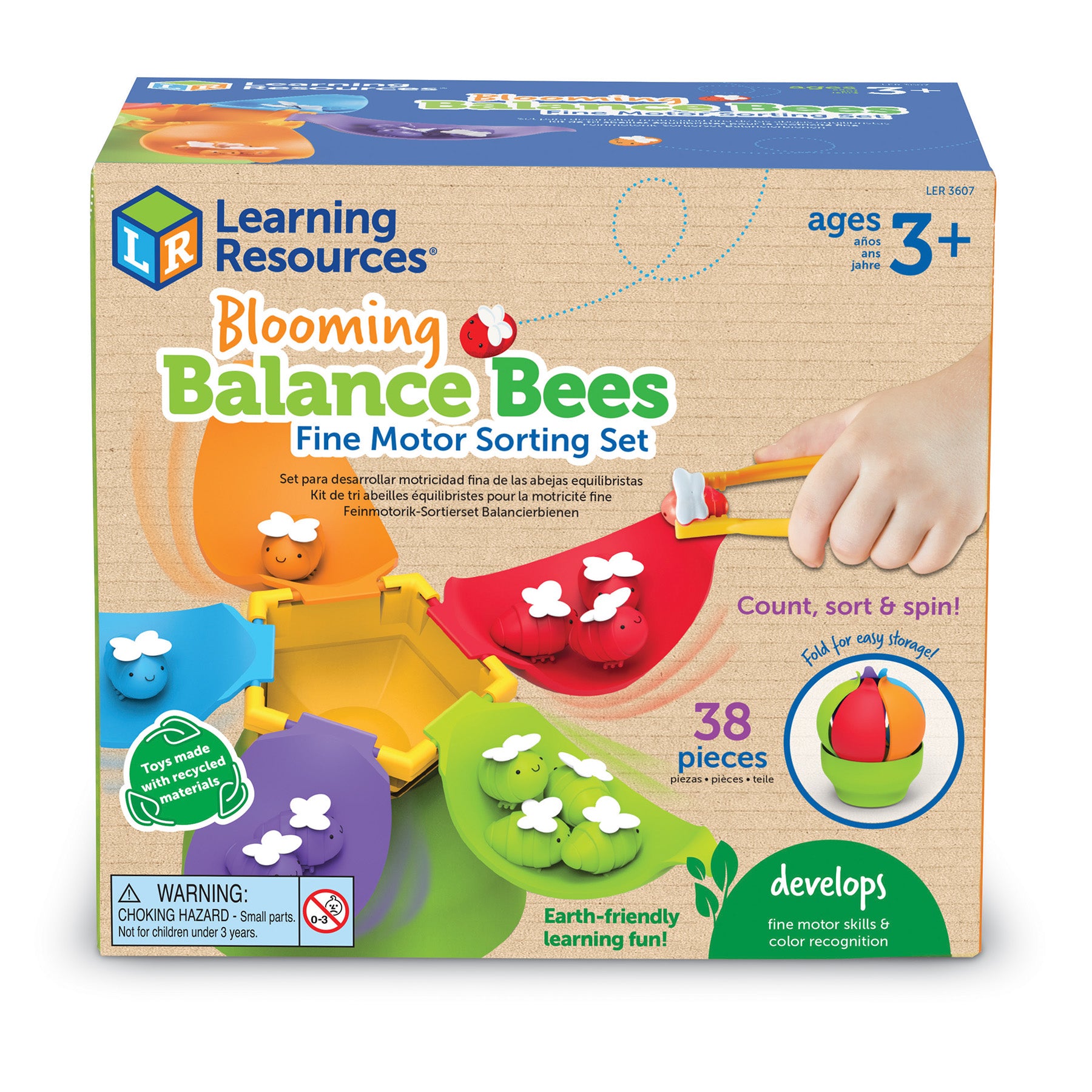 Balancing Bees Fine Motor Sorting Set