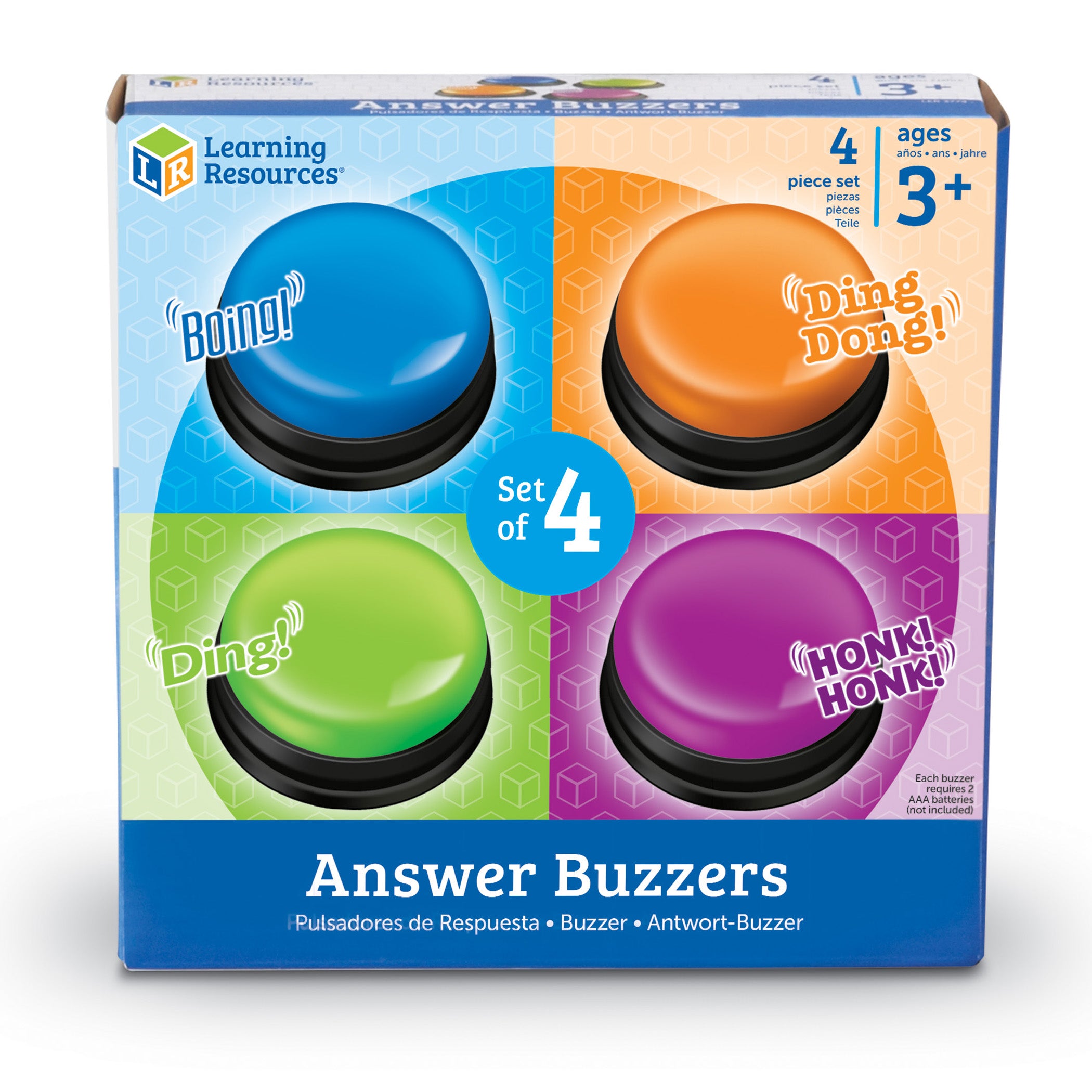 Answer Game Show Buzzers, Set of 4 - A1 School Supplies