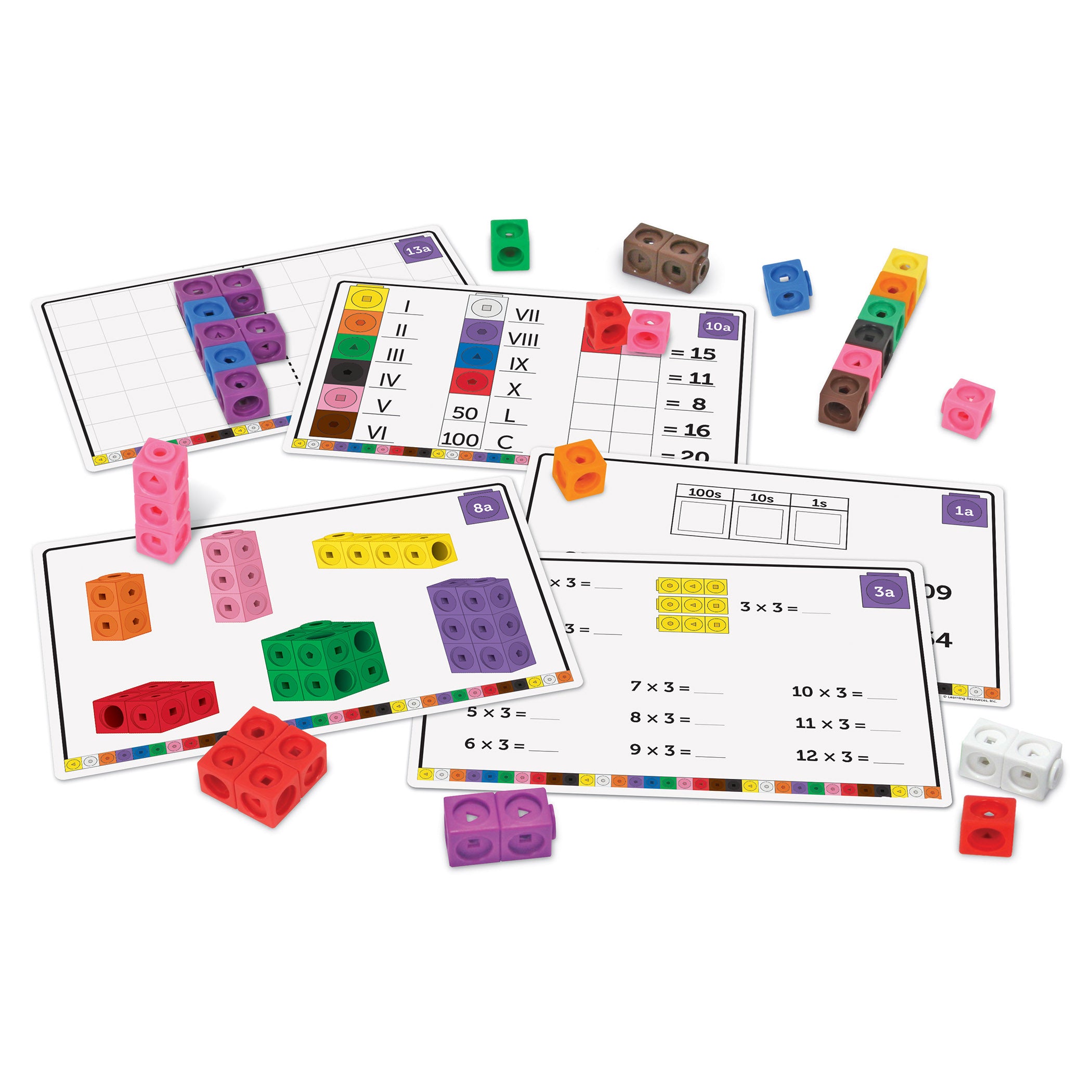 Mathlink Cube Math Activity Set - A1 School Supplies