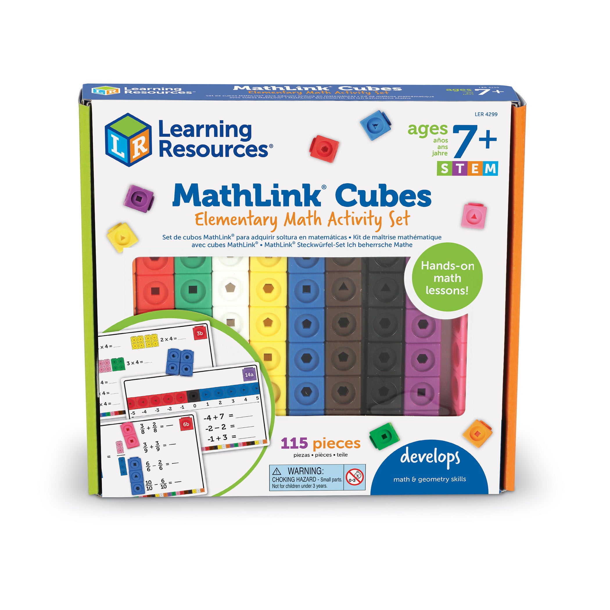 Mathlink Cube Math Activity Set - A1 School Supplies