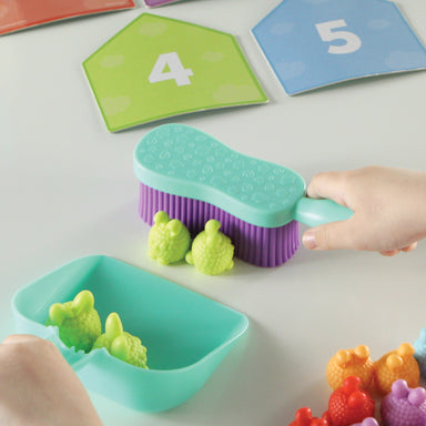 Count & Clean Dust Bunnies Gross Motor Game - A1 School Supplies