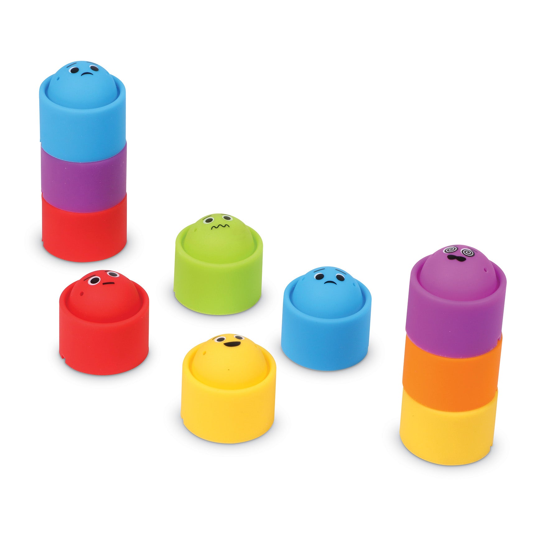 Rainbow Emotions Fidget Poppers Classroom Set