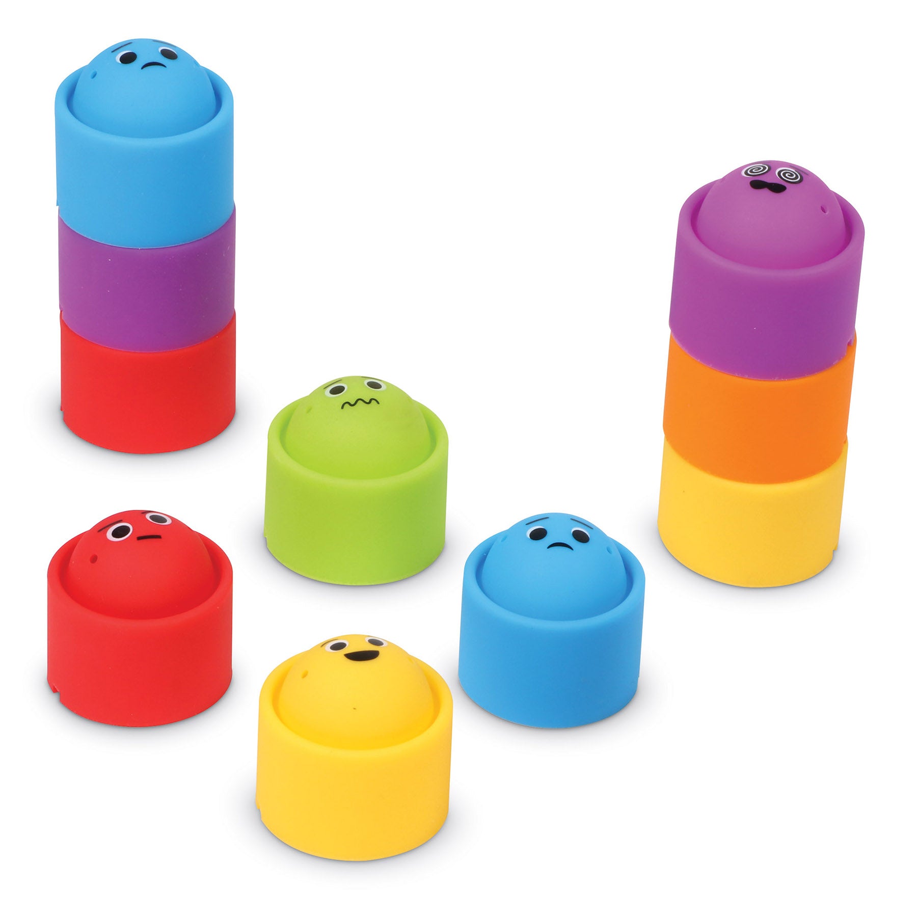 Rainbow Emotions Fidget Poppers Classroom Set