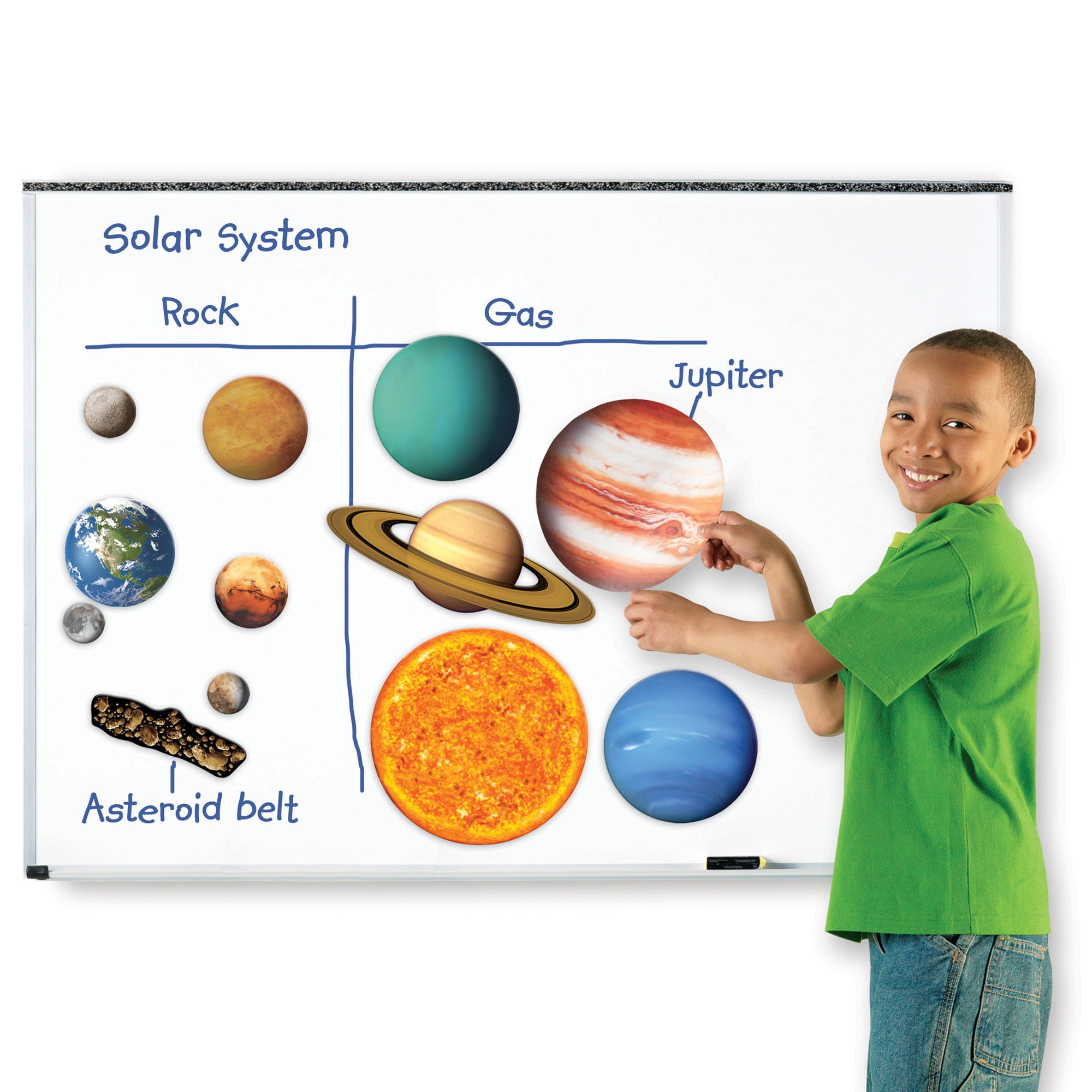 Giant Magnetic Solar System Set, Set of 12 - A1 School Supplies