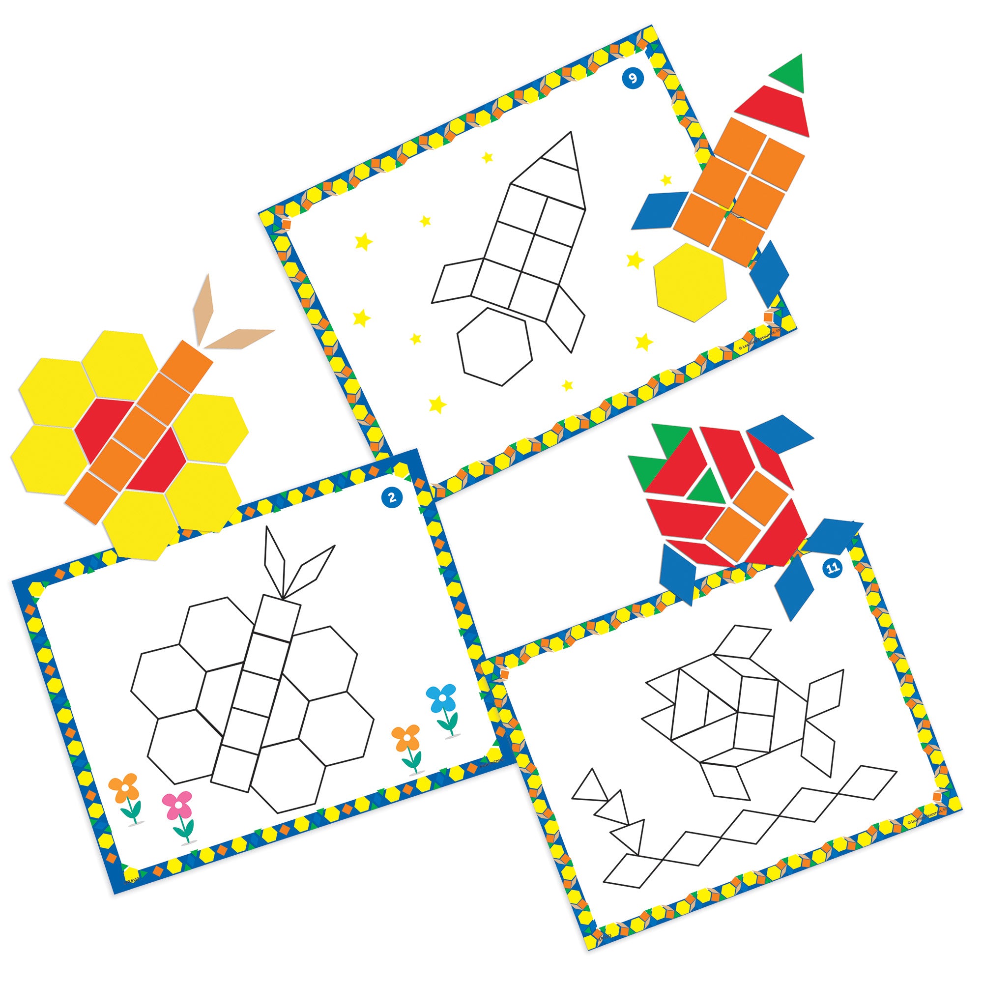 Pattern Block Design and Discover Set