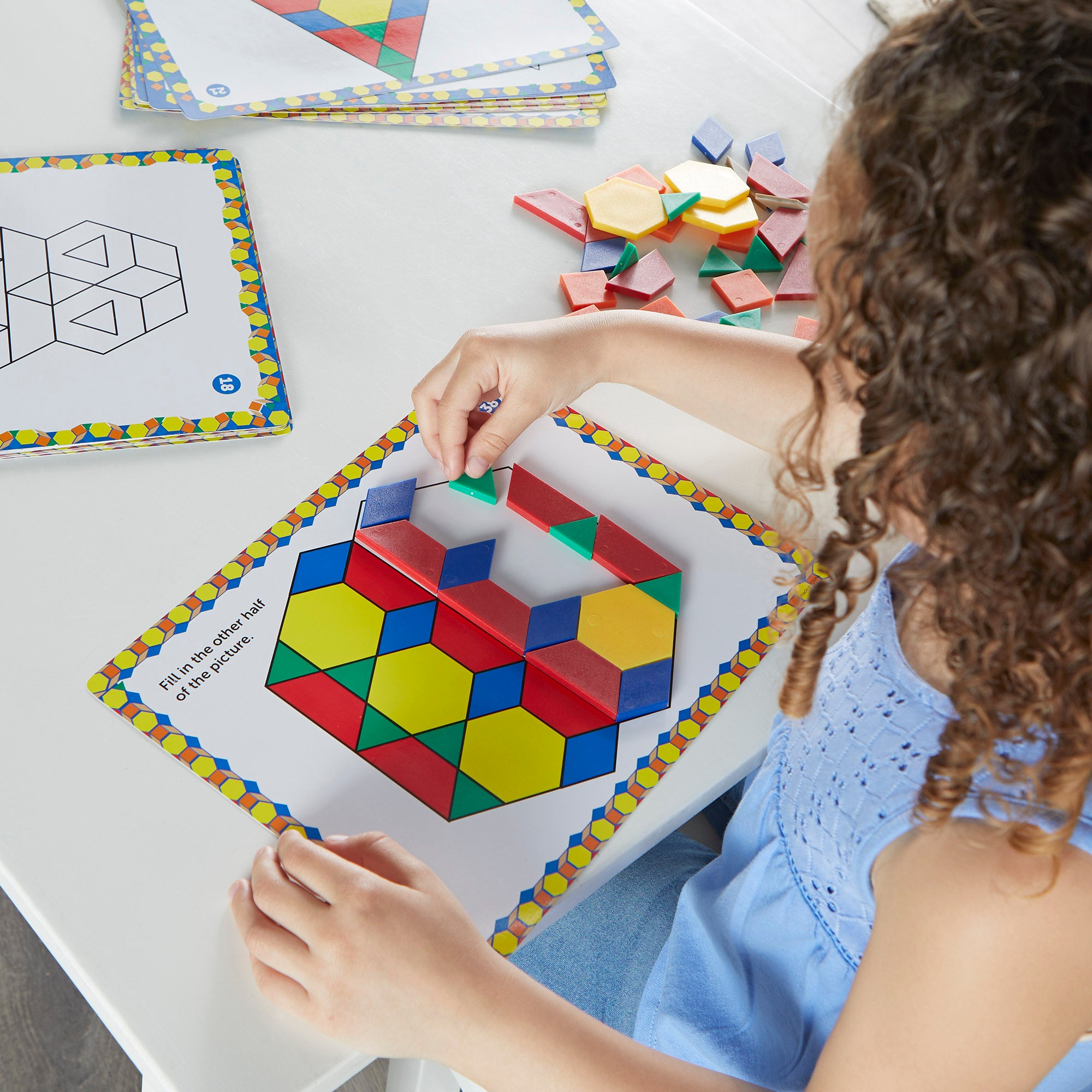 Pattern Block Design and Discover Set