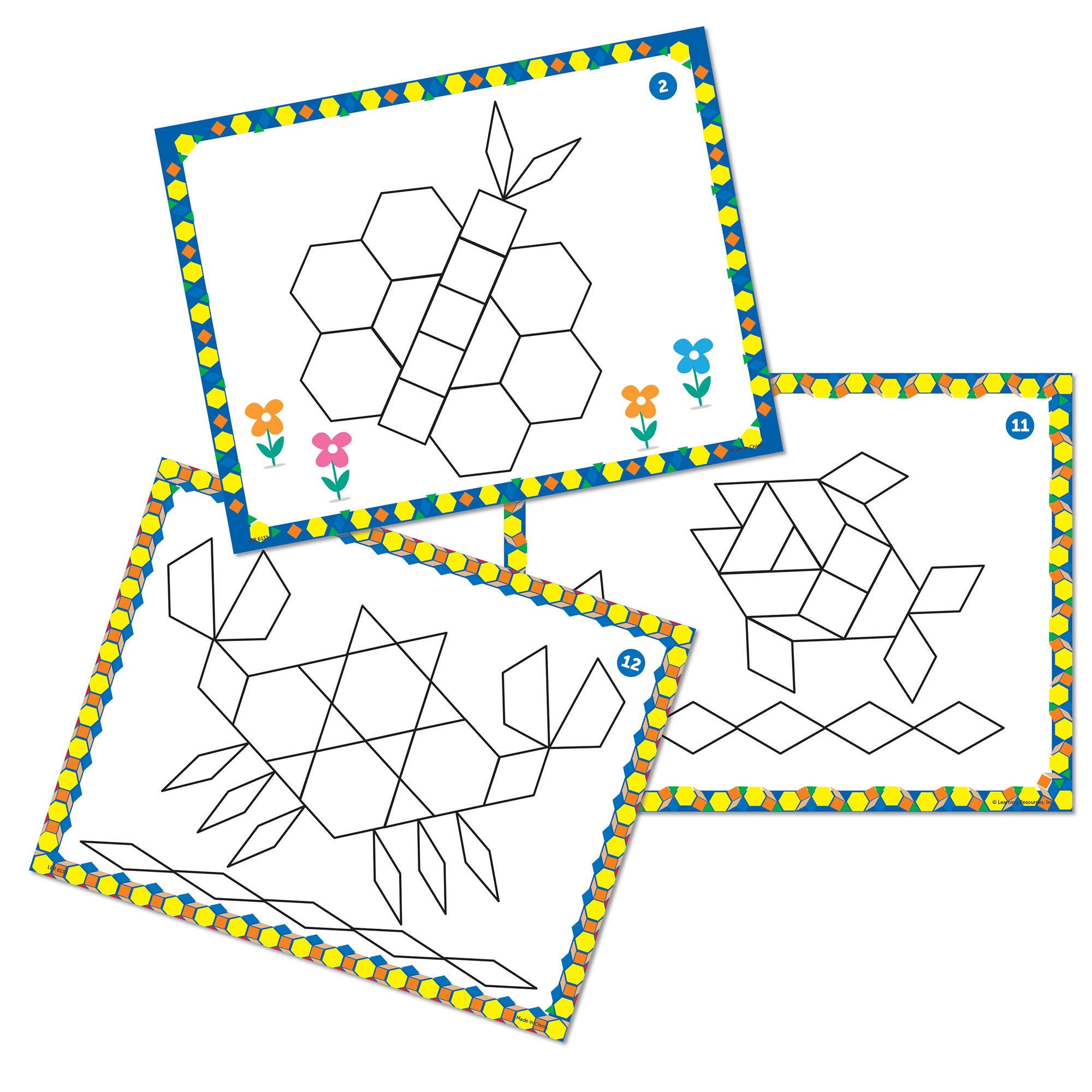 Pattern Block Design and Discover Set