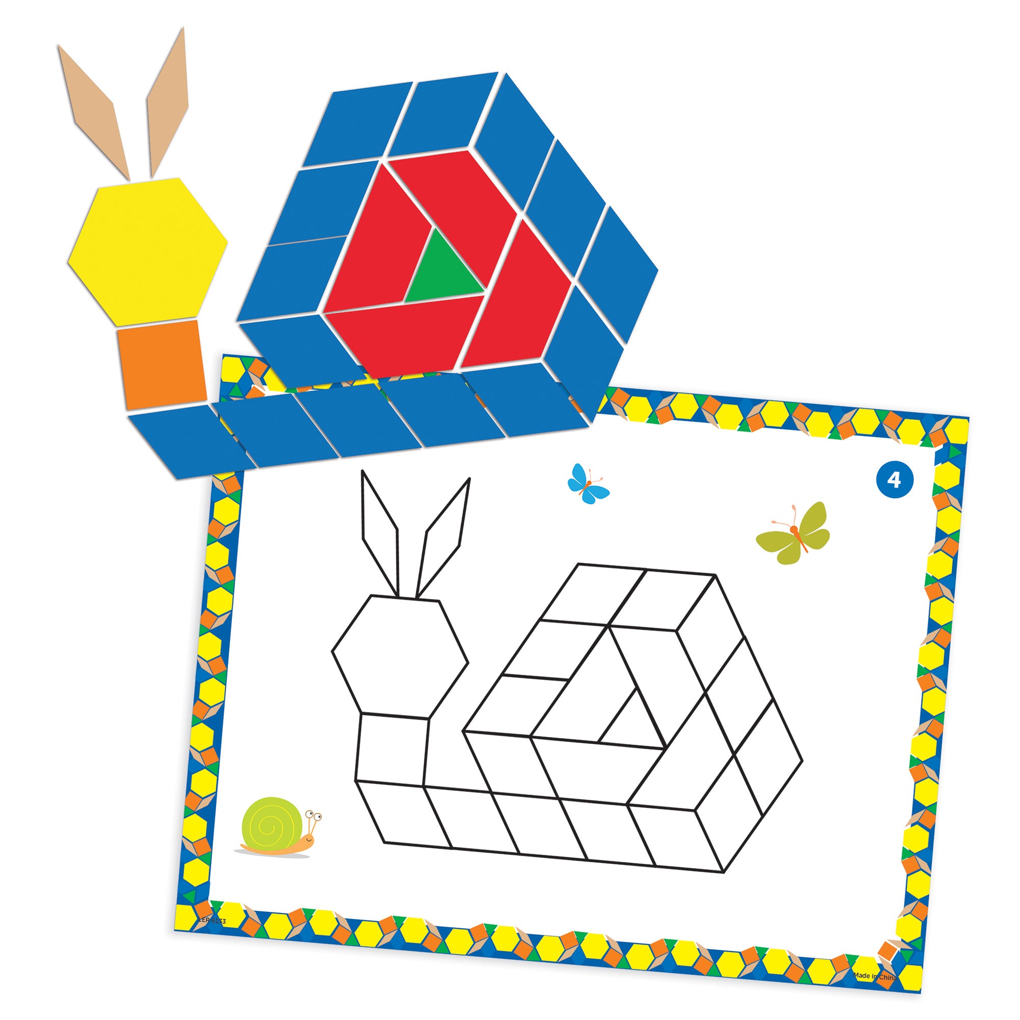 Pattern Block Design and Discover Set