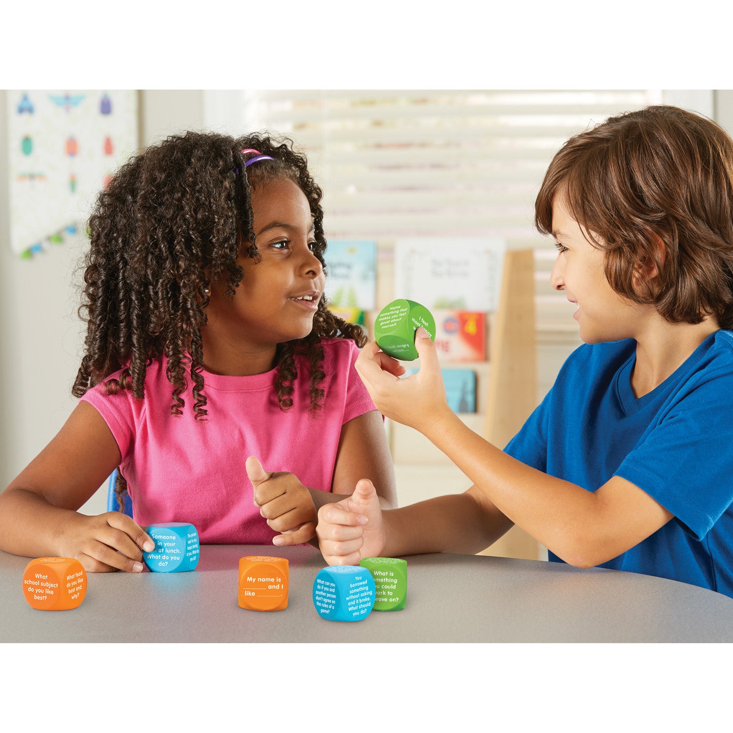 Let's Talk! Cubes, Set of 6