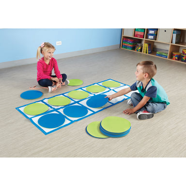 Ten-Frame Floor Mat Set Activity Set - A1 School Supplies