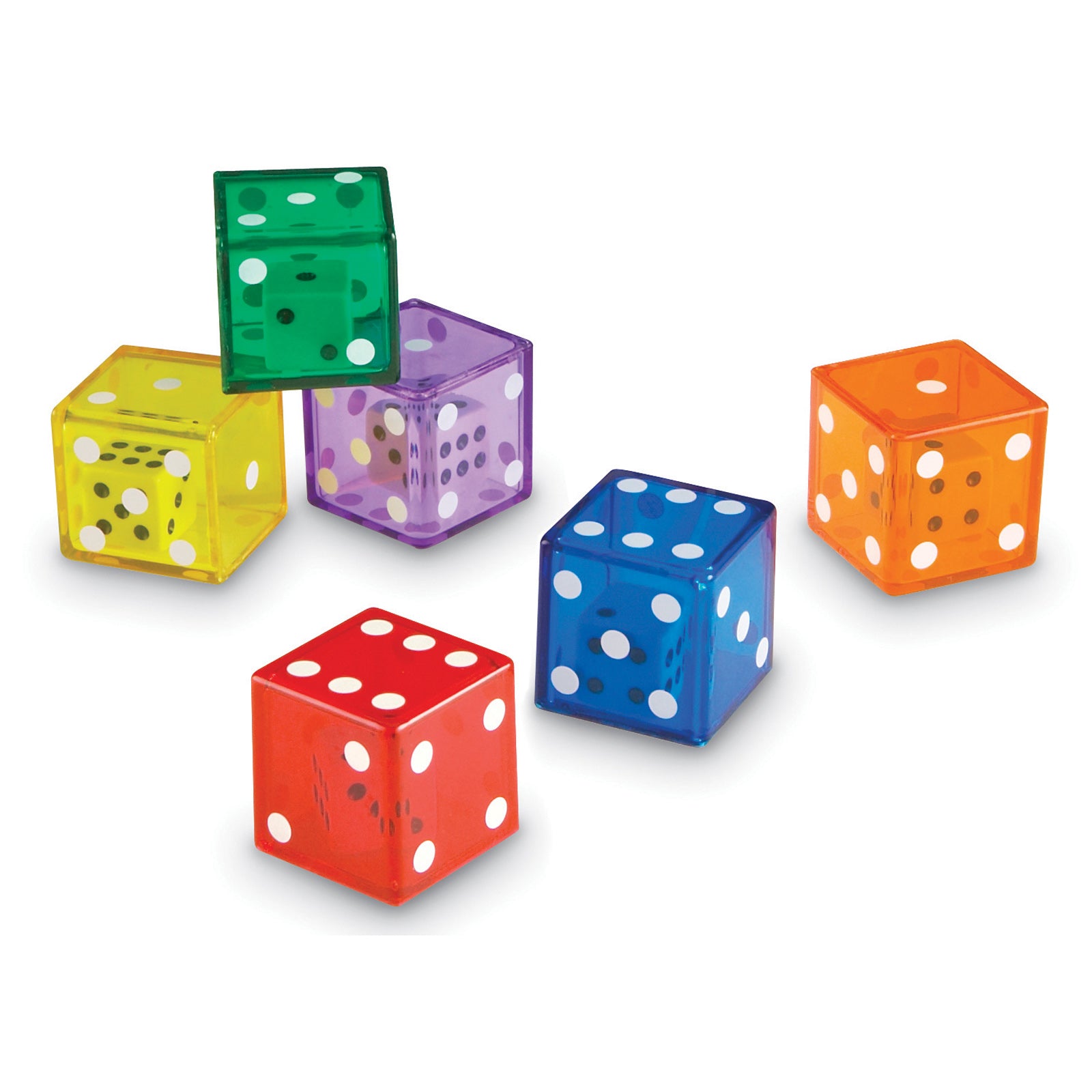 Jumbo Dice in Dice Jumbo Size Set, Pack of 12 - A1 School Supplies