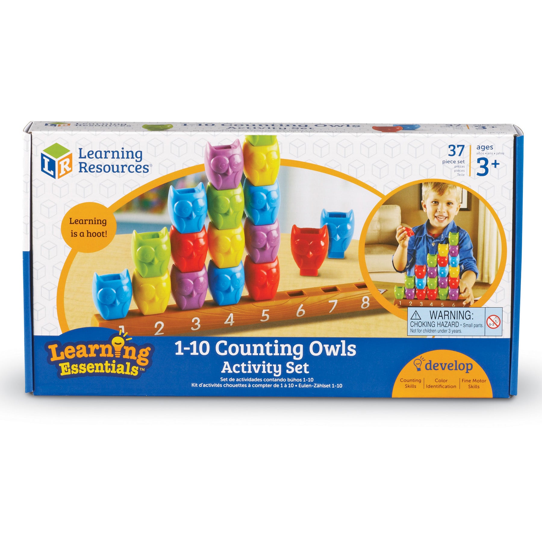 1-10 Counting Owls Activity Set - A1 School Supplies