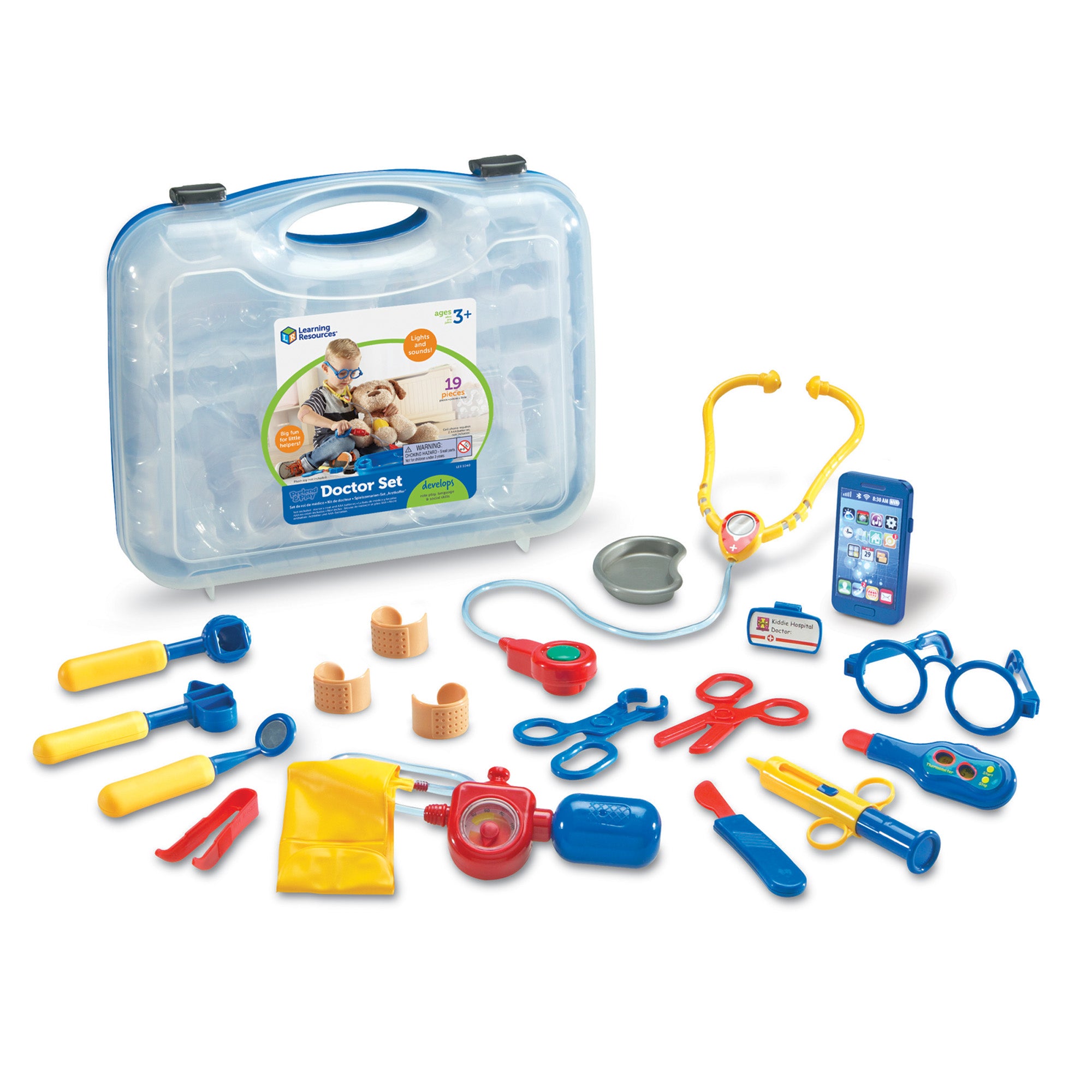 Pretend & Play® Doctor Set, 19 pcs