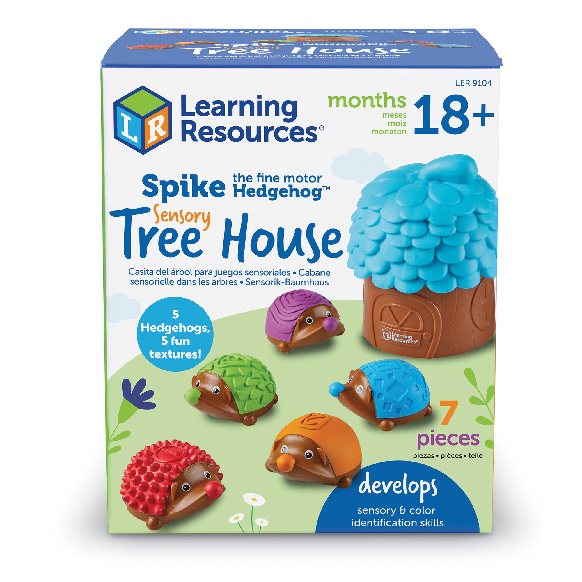 Spike the Fine Motor Hedgehog® Sensory Tree House - A1 School Supplies