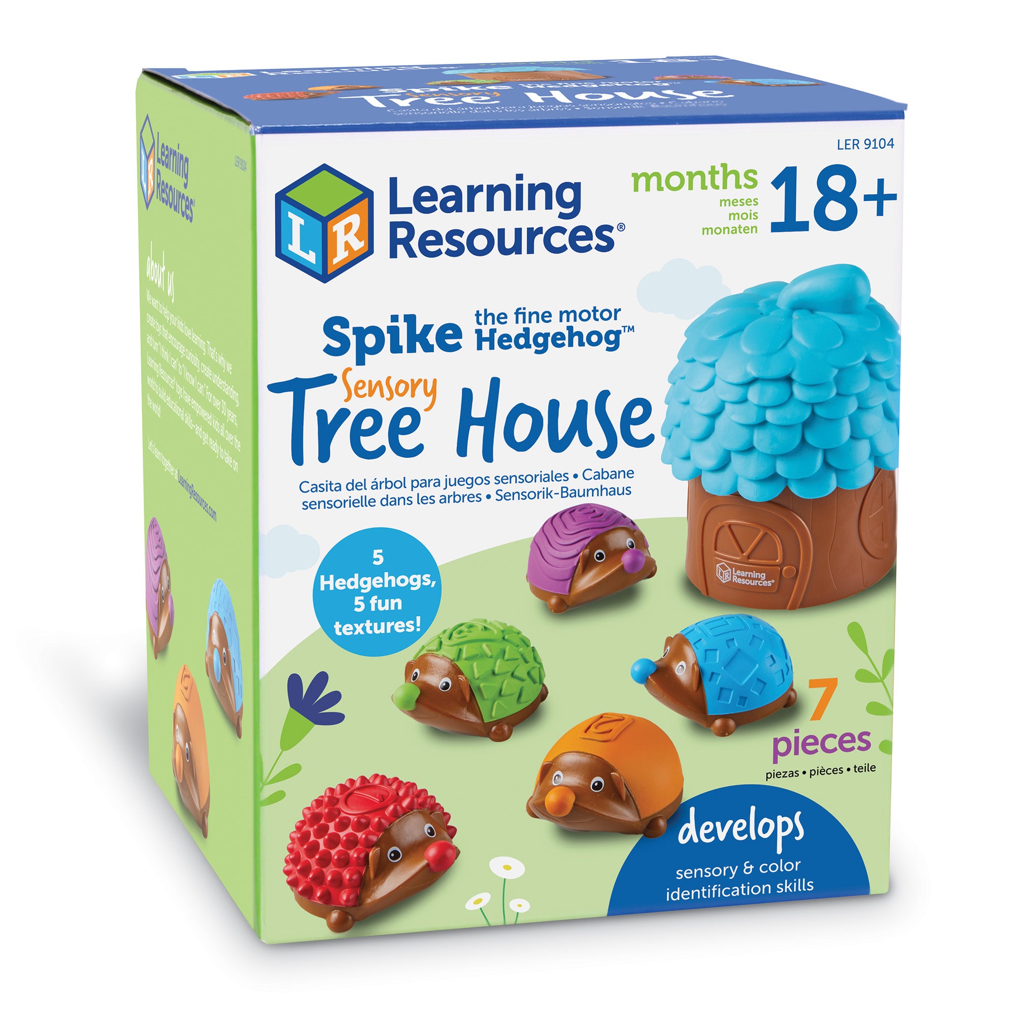 Spike the Fine Motor Hedgehog® Sensory Tree House - A1 School Supplies