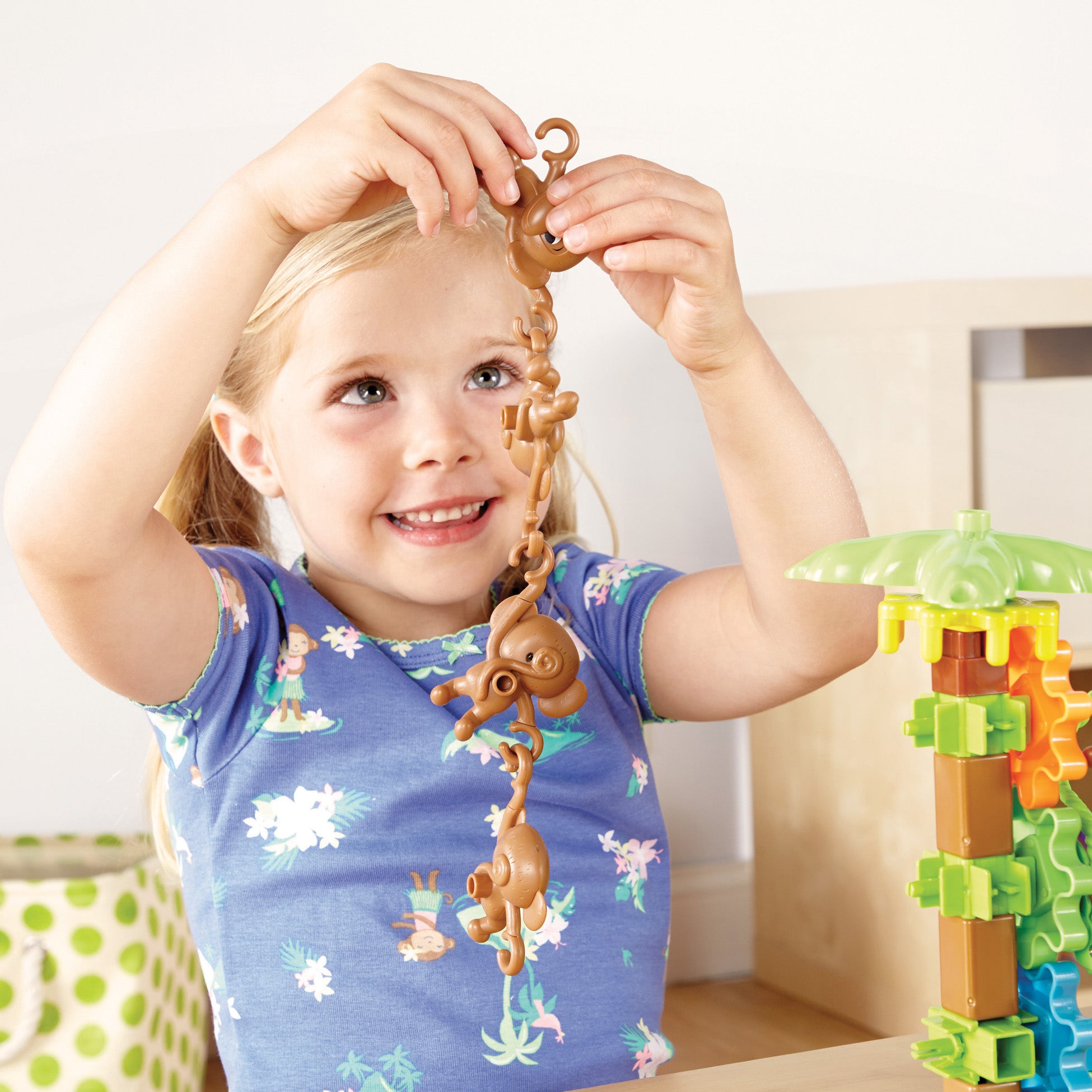 Gears! Gears! Gears!® Movin' Monkeys™ Building Set, 103 Pieces