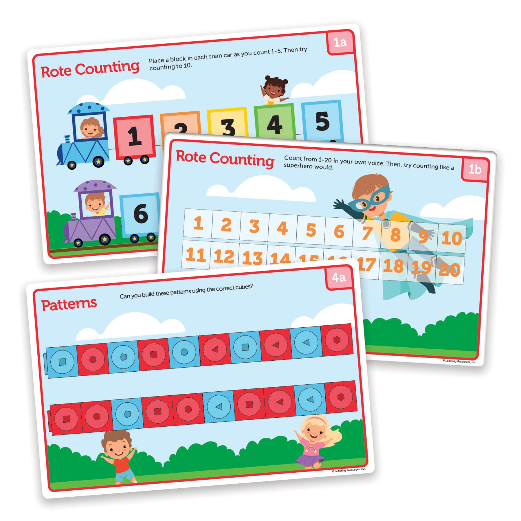 Mathlink® Cubes Preschool Math Activity Set - A1 School Supplies