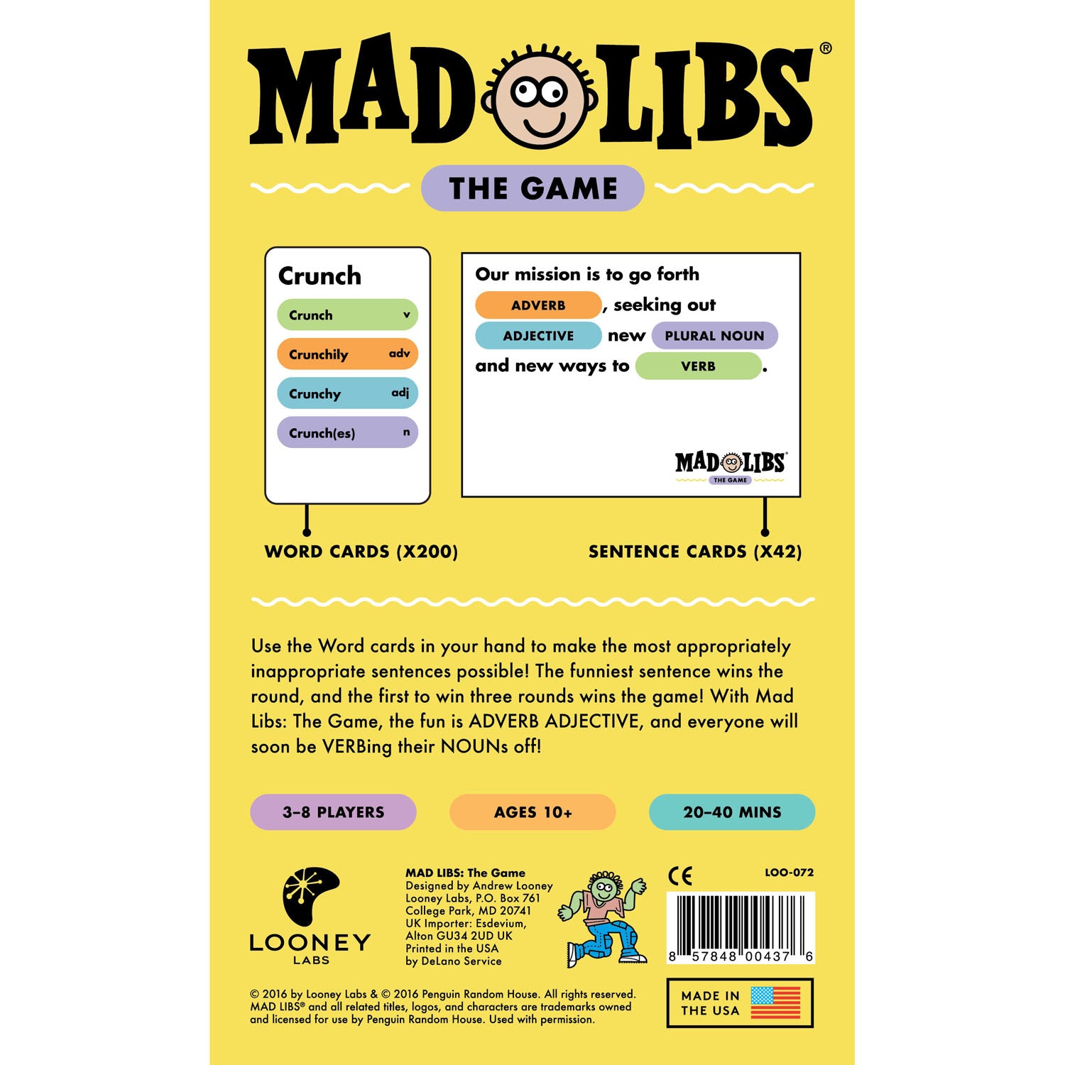 Mad Libs® The Game - A1 School Supplies