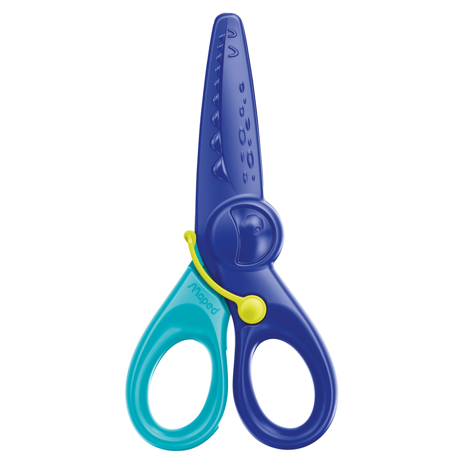 Kidicut Spring-Assisted Plastic Safety Scissors, 4.75", Pack of 12