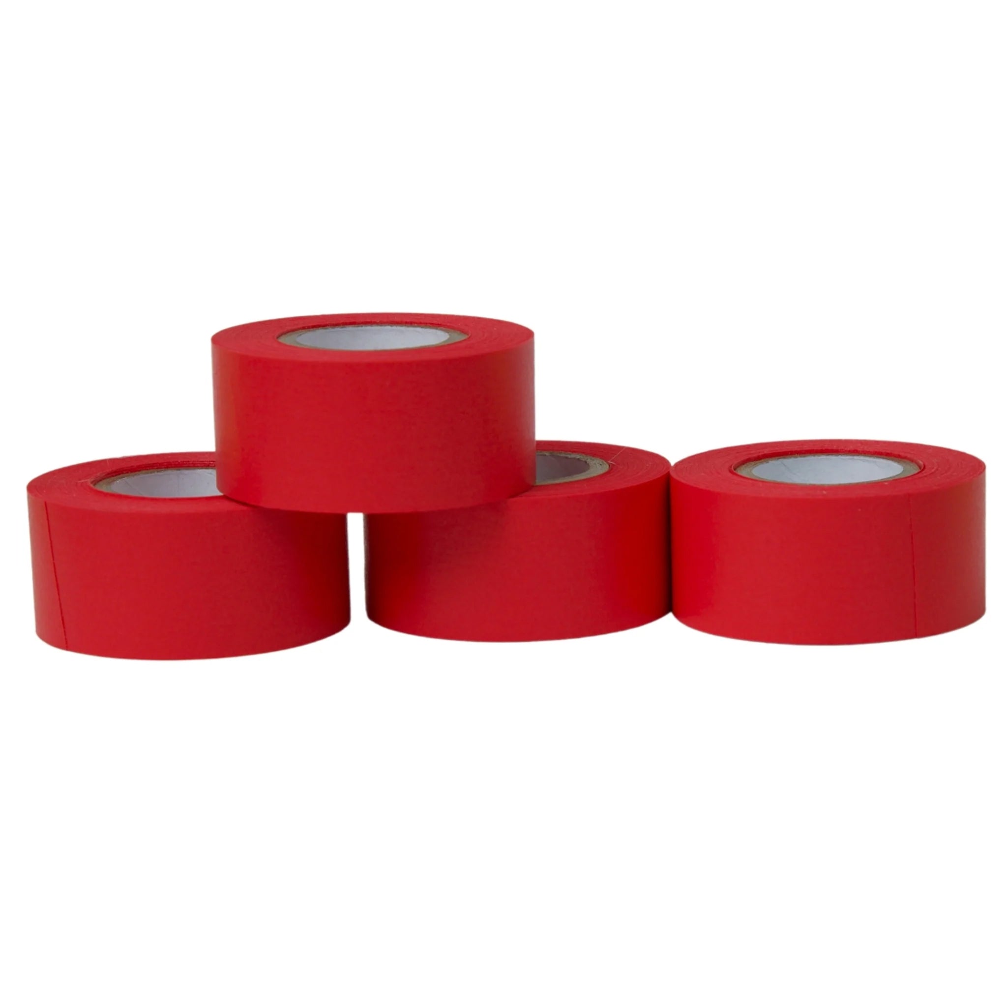 Tape, 1" x 324", Red, 6 Rolls