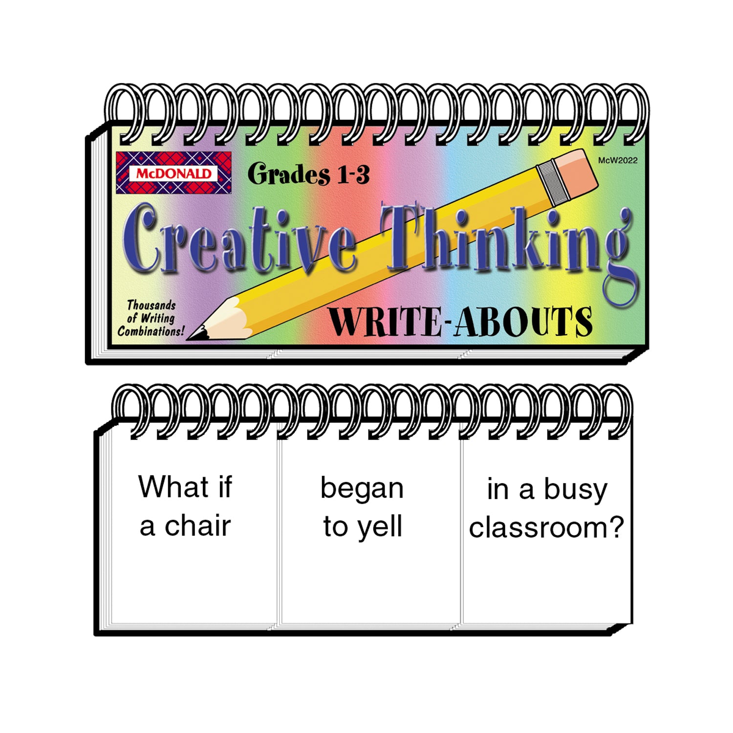 Creative Thinking Write-Abouts, Grade 1-3, Pack of 2