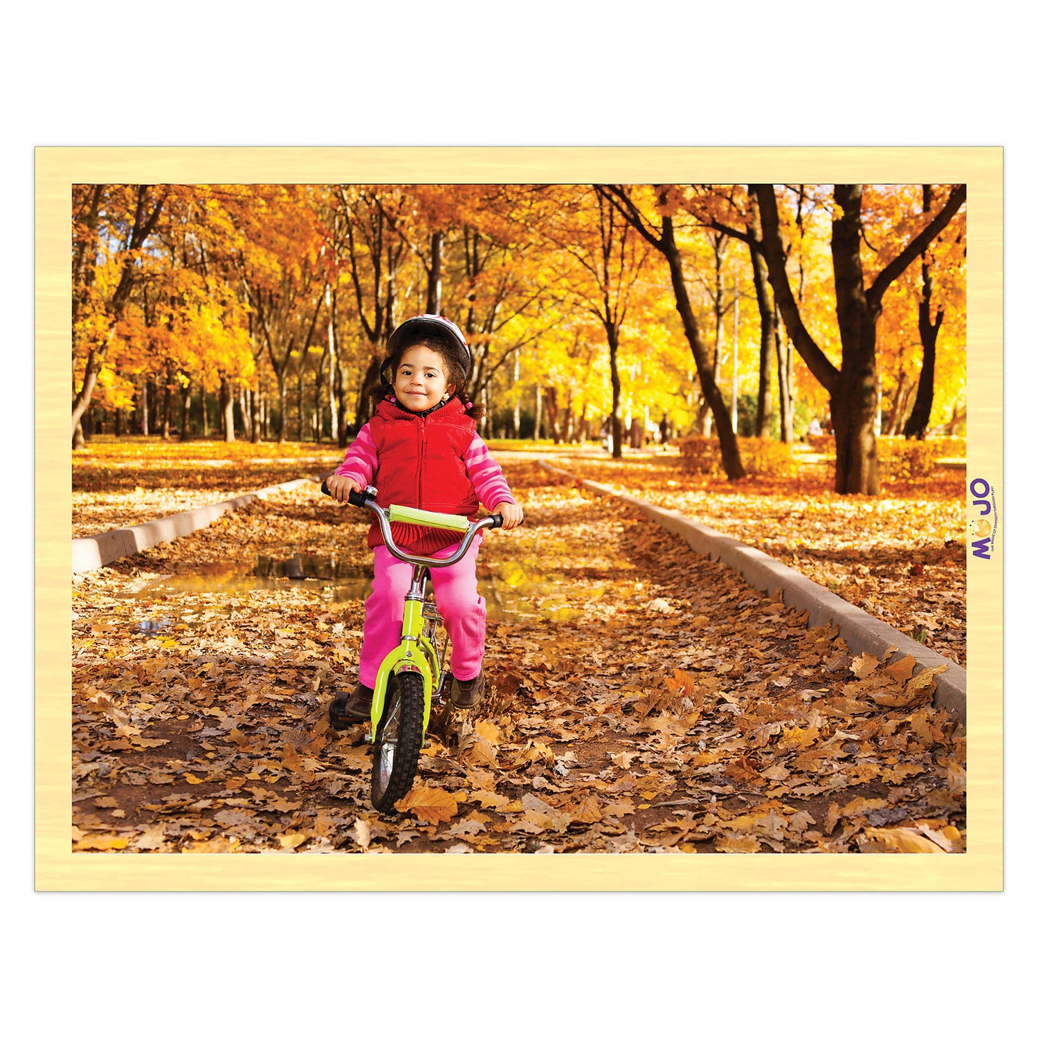 Change of Seasons Wooden 8-Puzzle Set