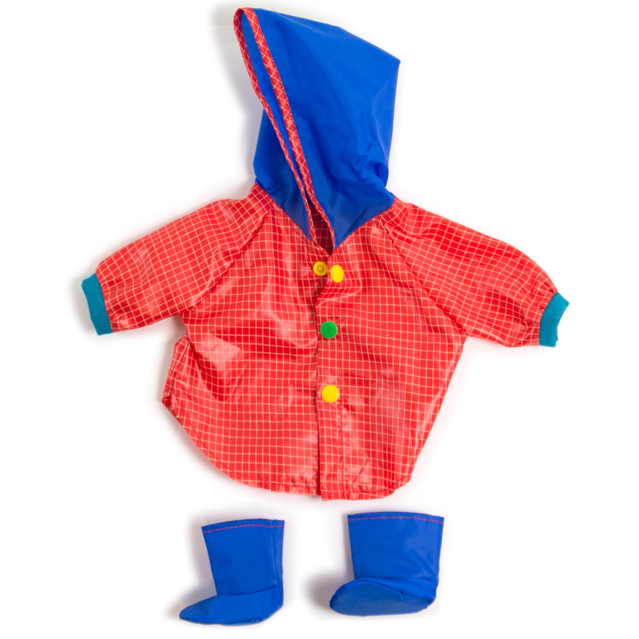 Doll Clothes, Rain Coat & Boots