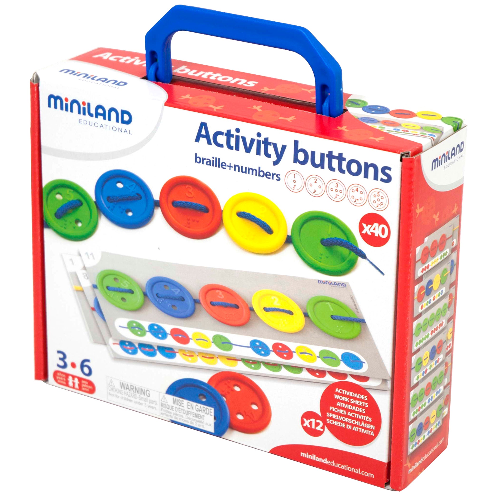 Activity Buttons, 57 Pieces