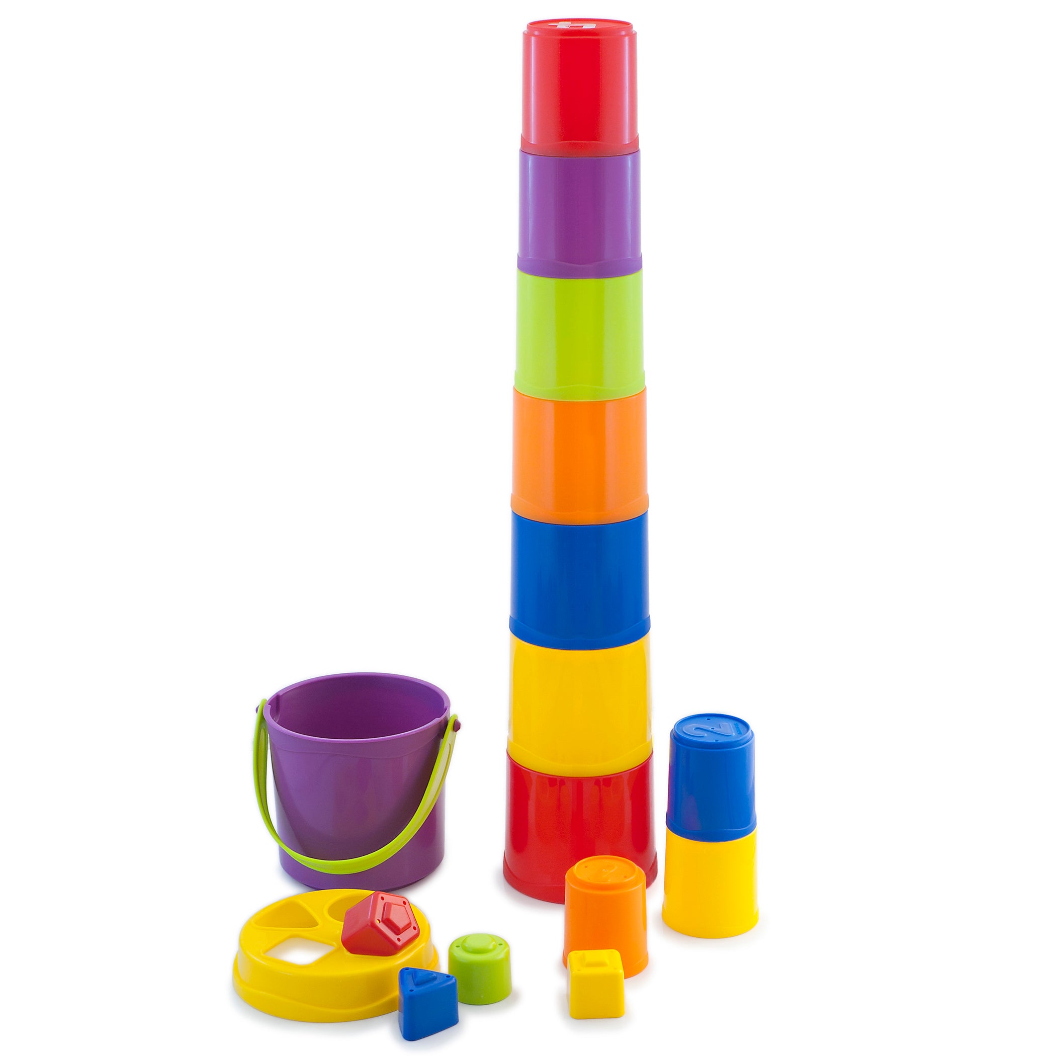 Giantte Stacking and Nesting Game, 16 Pieces