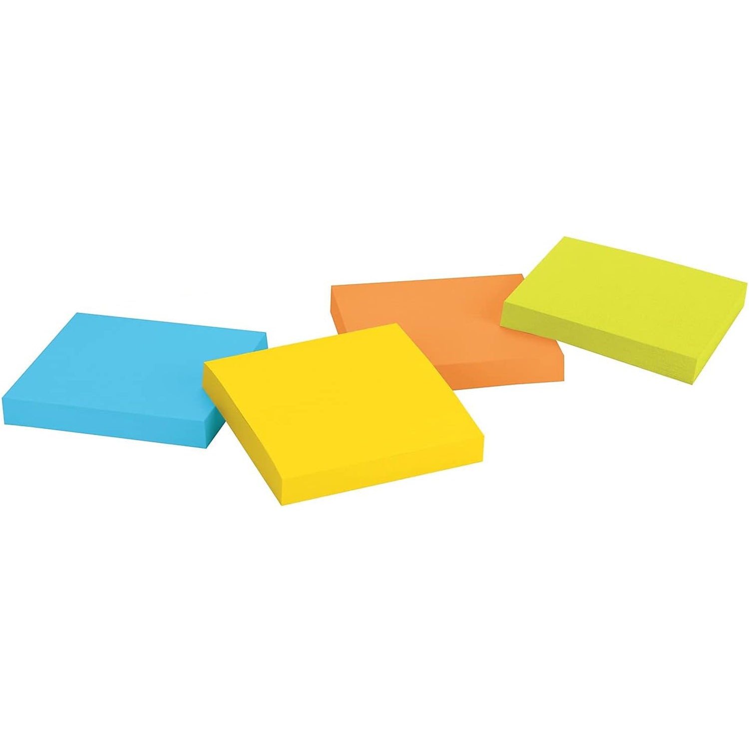 Notes Value Pack, 3 in x 3 in, Canary Yellow and Poptimistic Collection, 14 Pads