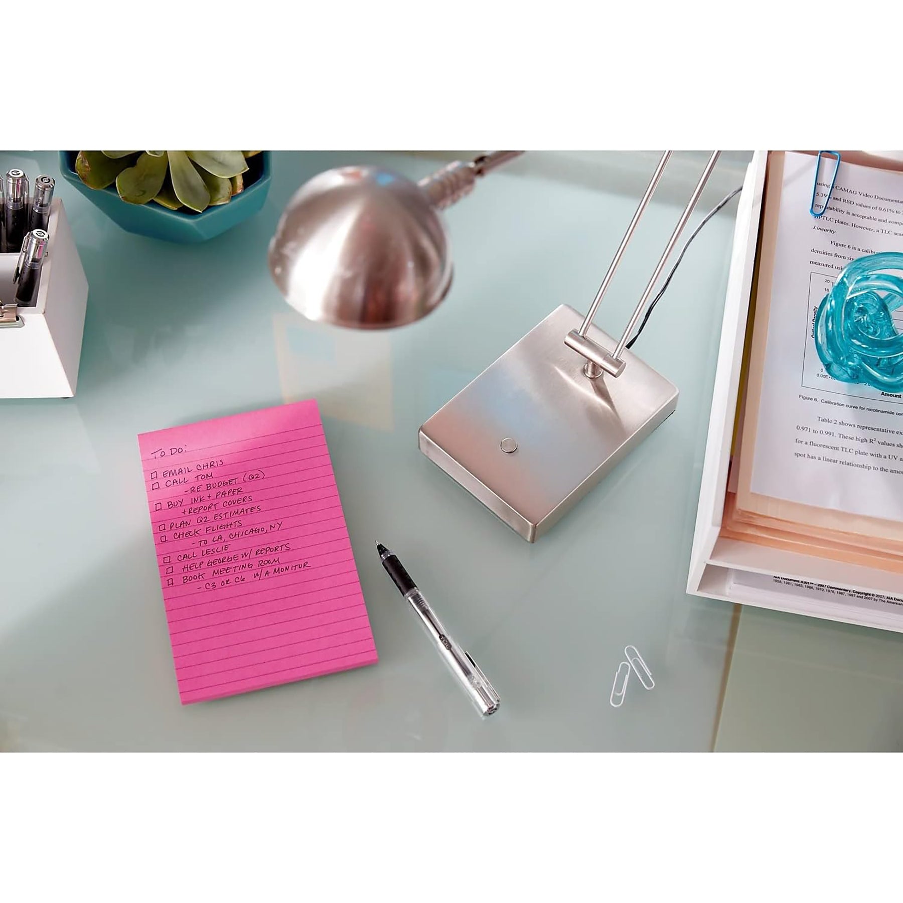 Notes, 4 in x 6 in, Poptimistic Collection, Lined, 3 Pads/Pack