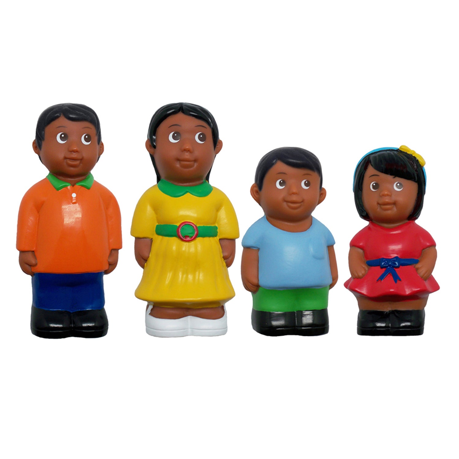 Ethnic Family Figures, Set of 16