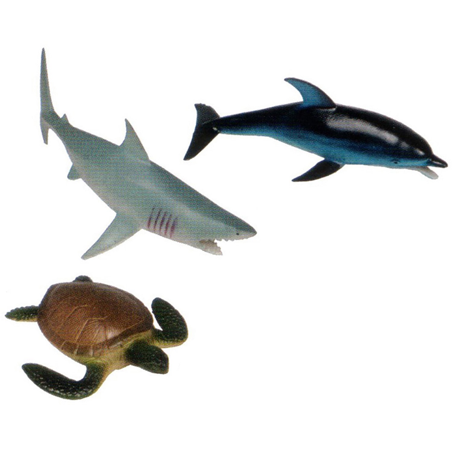 Ocean Animals Playset, Set of 6