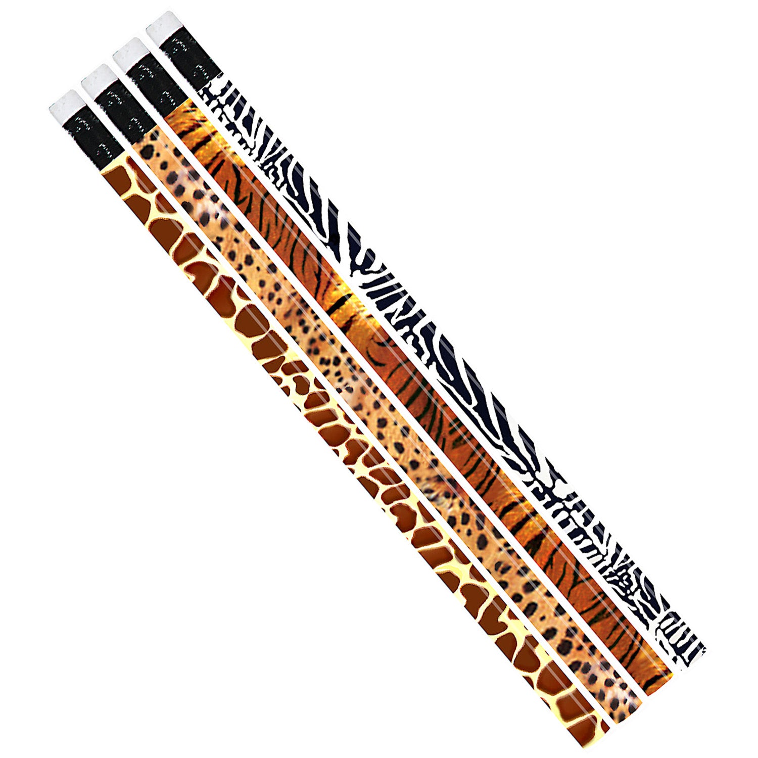 Jungle Fever Assortment Pencil, 12 Per Pack, 12 Packs